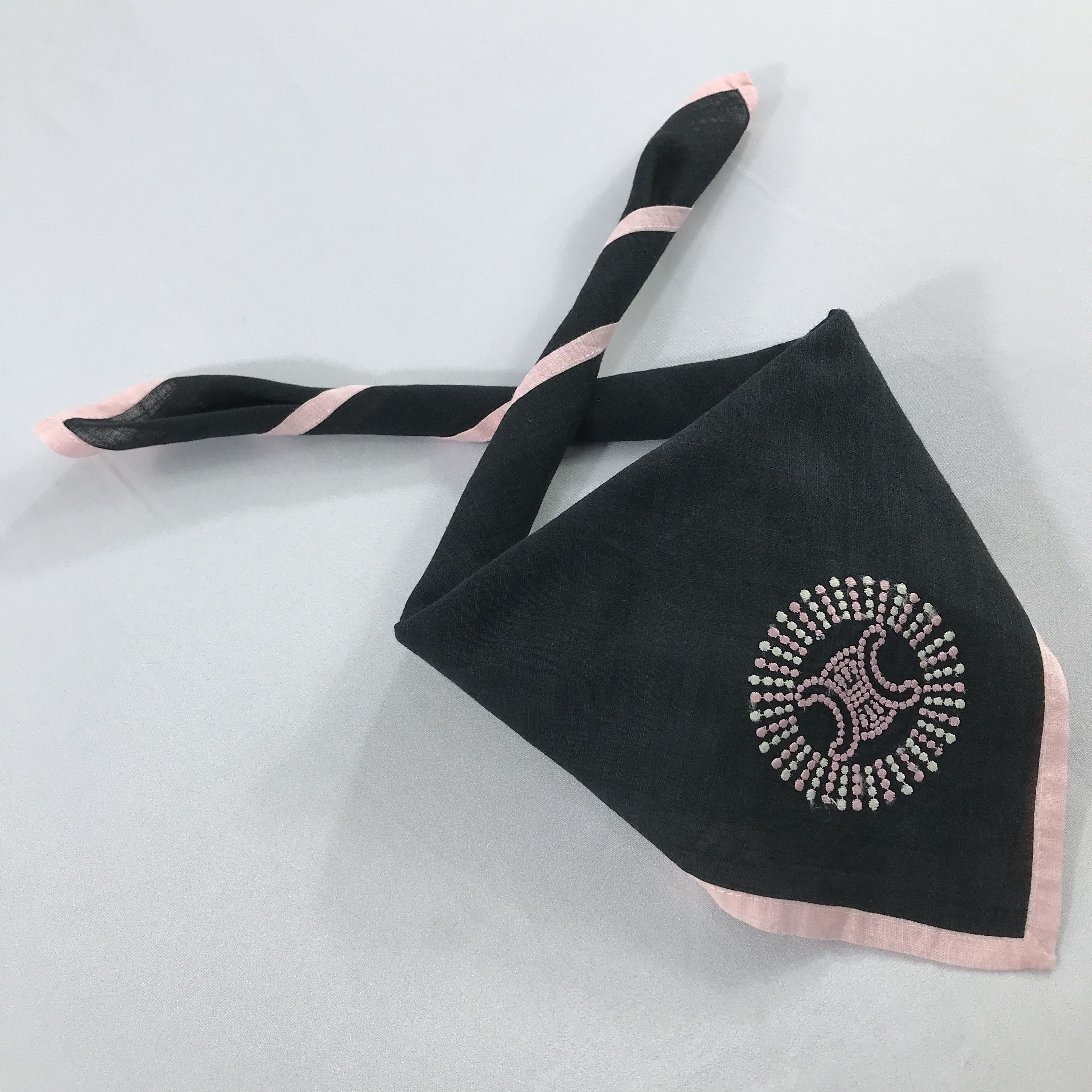Celine × Vintage Celine Bandana / Handkerchief / Neckerchief - S2167 Size ONE SIZE - 4 Thumbnail