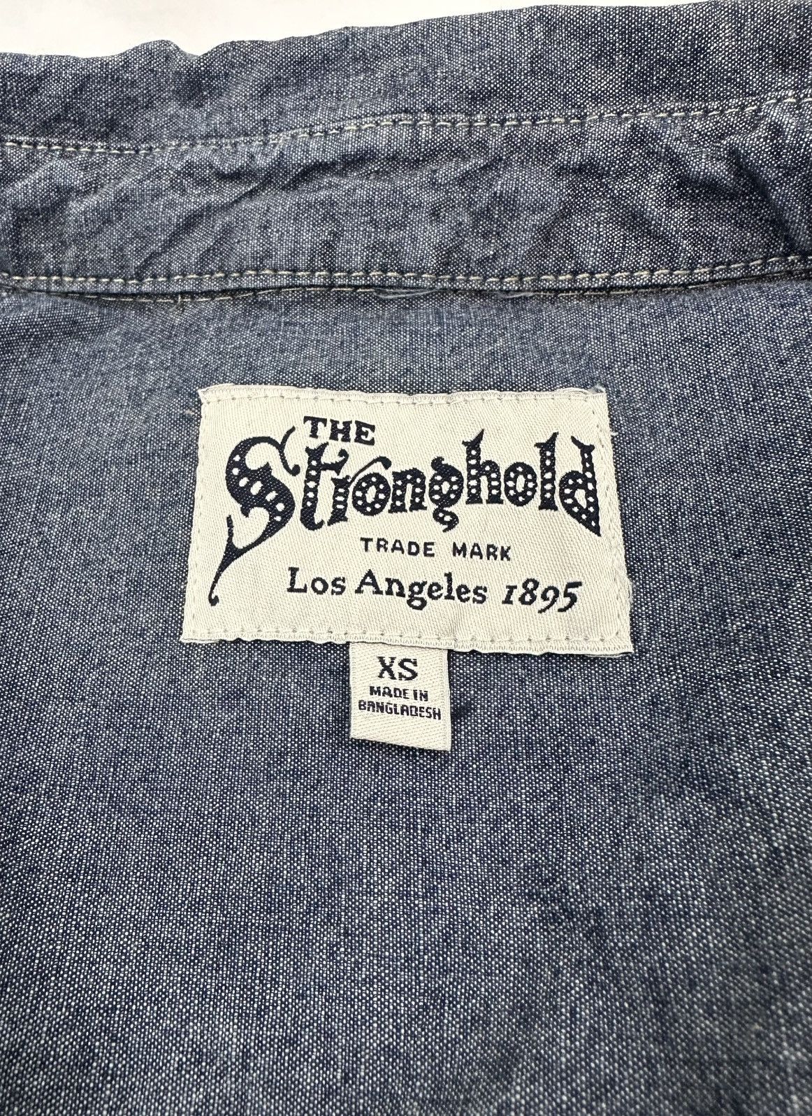 The Stronghold The Stronghold Los Angeles Denim Work Shirt – Size S-XS USA Size US S / EU 44-46 / 1 - 5 Thumbnail