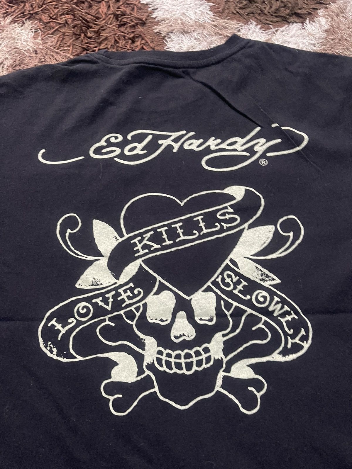 Christian Audigier × Ed Hardy ED HARDY BACK HIT SIZE 5L TEE VERY RARE Size US XXL / EU 58 / 5 - 7 Thumbnail