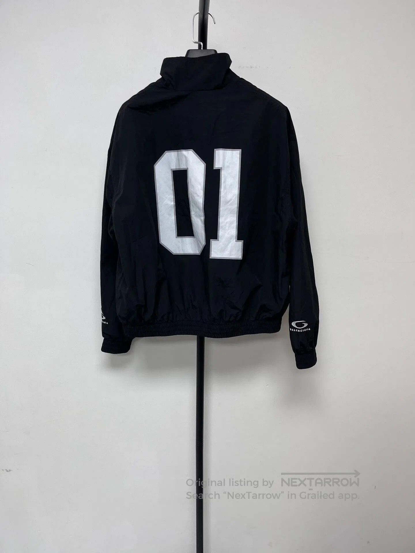 Balenciaga Balenciaga Basketball Letter Print Zip Jacket. Size US XS / EU 42 / 0 - 2 Thumbnail