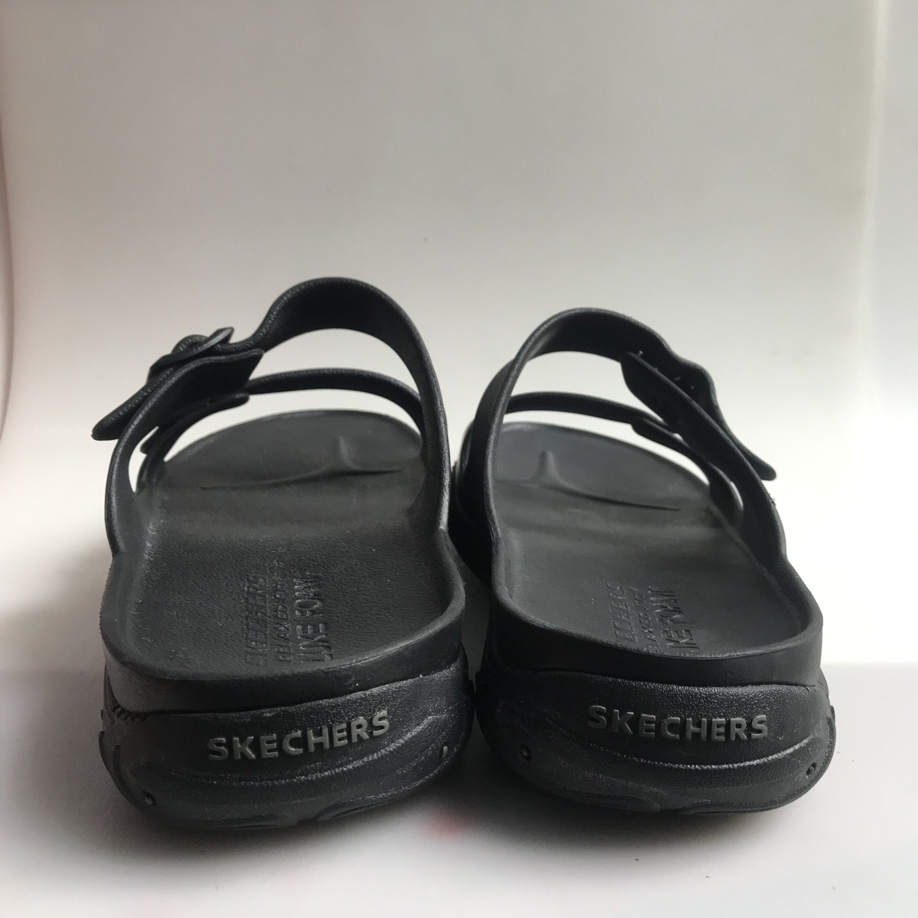 SKECHERS × Sports Specialties Skechers Men's Foamies Reggae Waller Two Band Slide Sandals Size US 12.5 / EU 45-46 - 2 Thumbnail