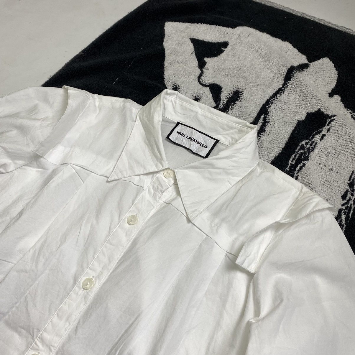 Karl Lagerfeld Karl Lagerfeld Paris button shirt good design Size M / US 6-8 / IT 42-44 - 6 Thumbnail