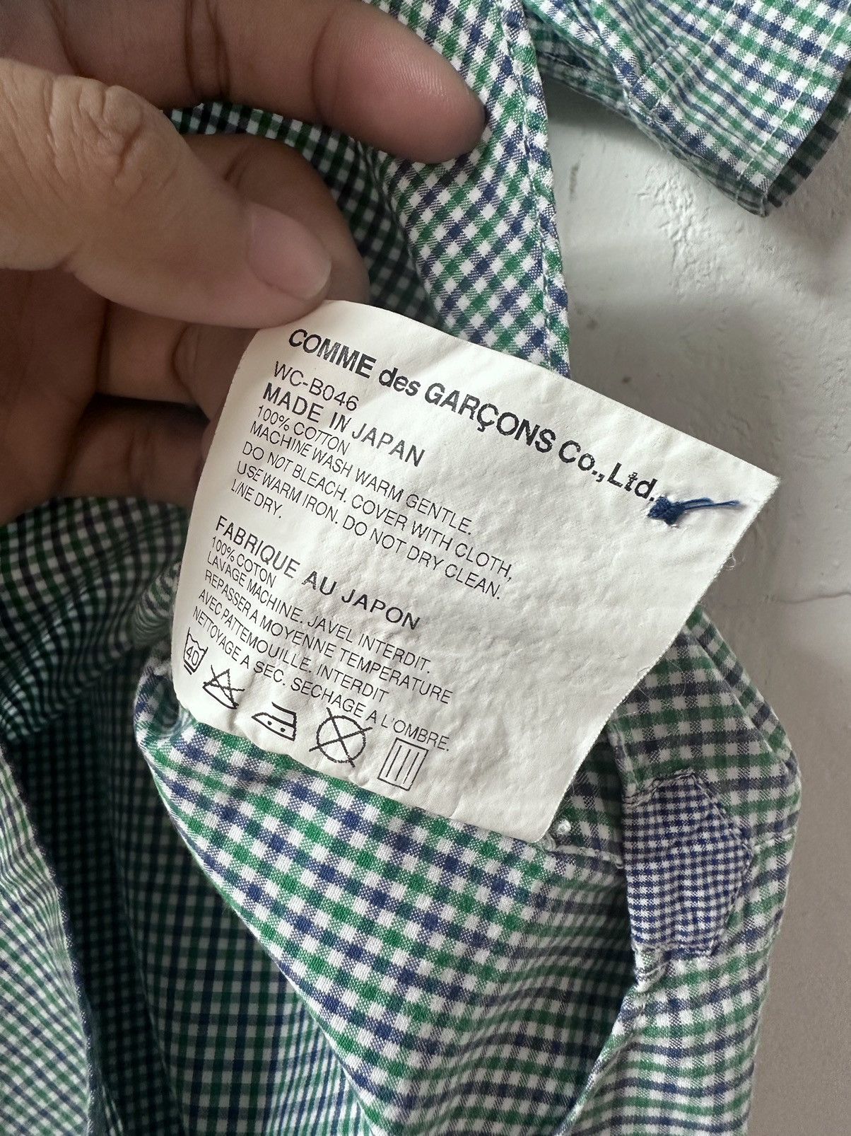 Comme des Garcons Junya Watanabe Comme des garcons AD2008 Shirt Size US S / EU 44-46 / 1 - 7 Thumbnail