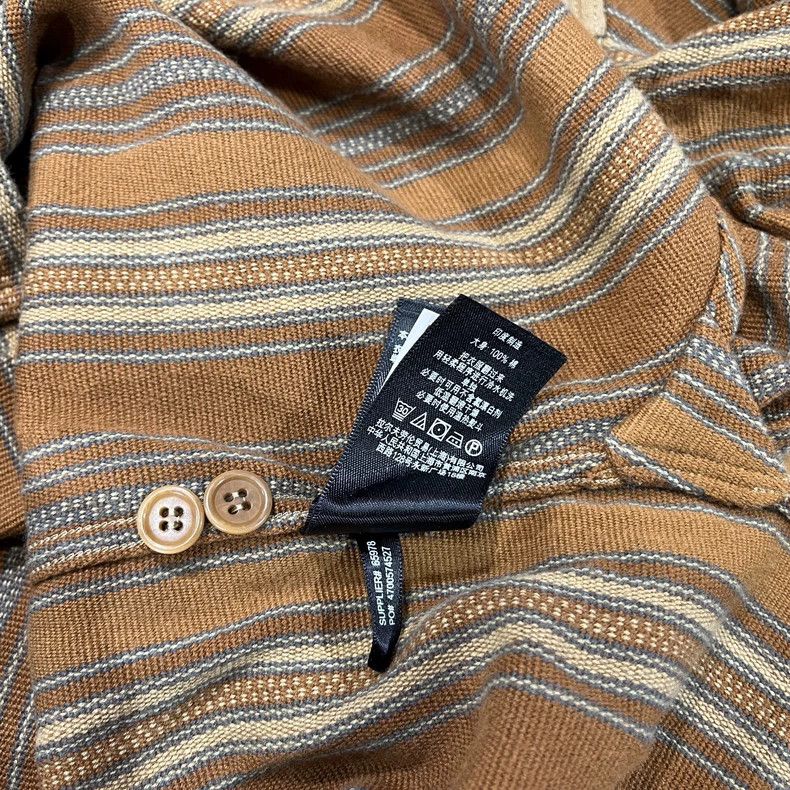 RRL Ralph Lauren RRL Ralph Lauren Southwest striped shirt with big beard, s Size US M / EU 48-50 / 2 - 7 Thumbnail