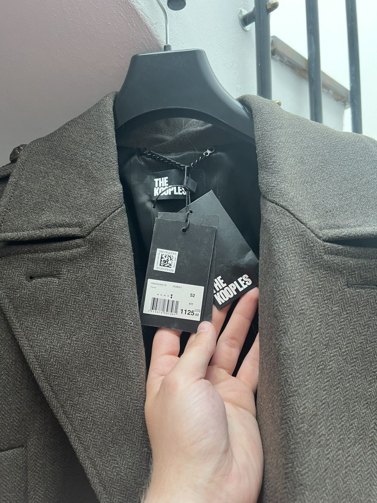 The Kooples The Kooples Military Wool Coat – Size 52 (EU) Size US L / EU 52-54 / 3 - 9 Thumbnail