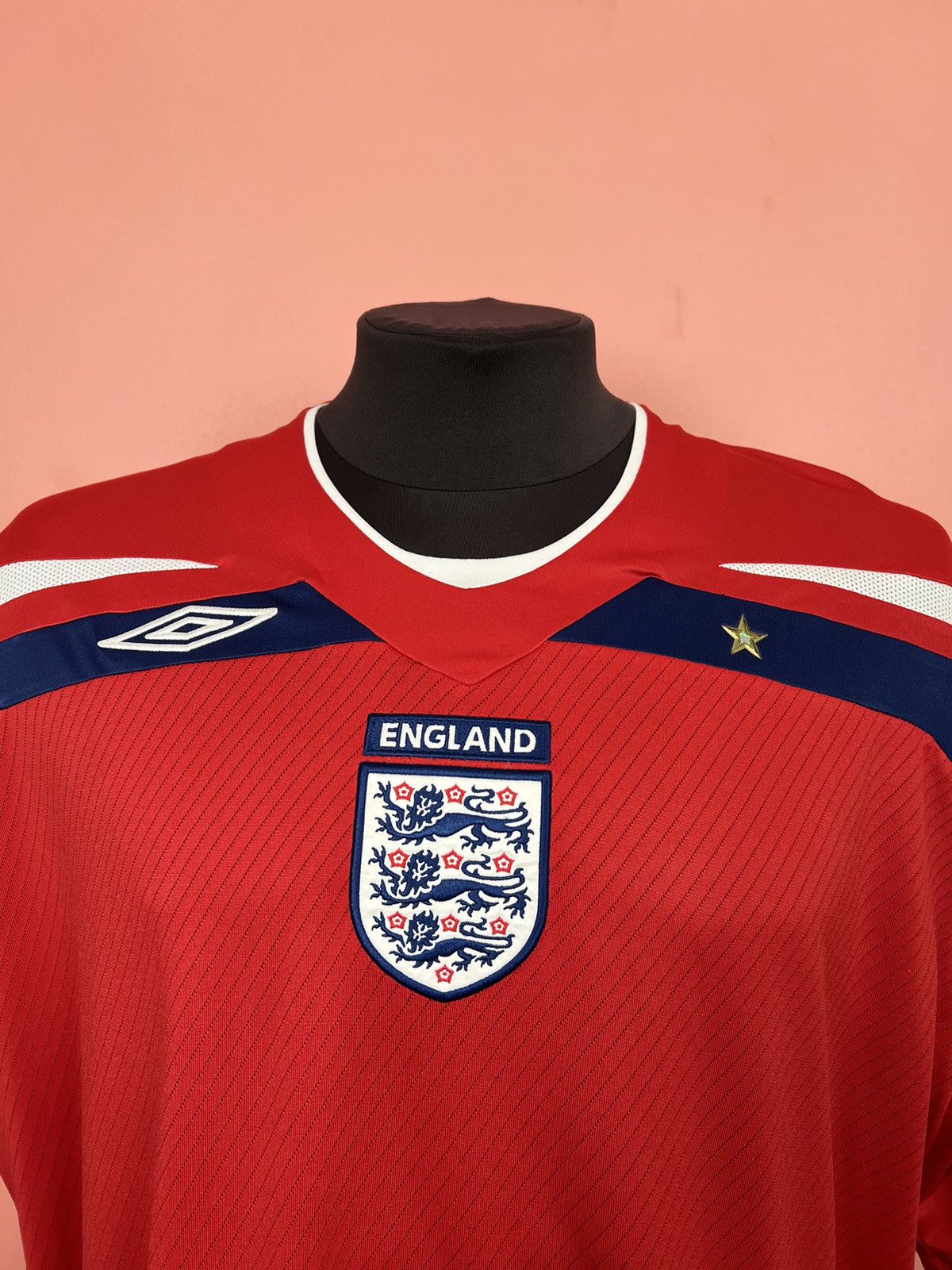 Other umbro England soccer jersey football red home 2008 2009 2010 Size US XXL / EU 58 / 5 - 2 Thumbnail
