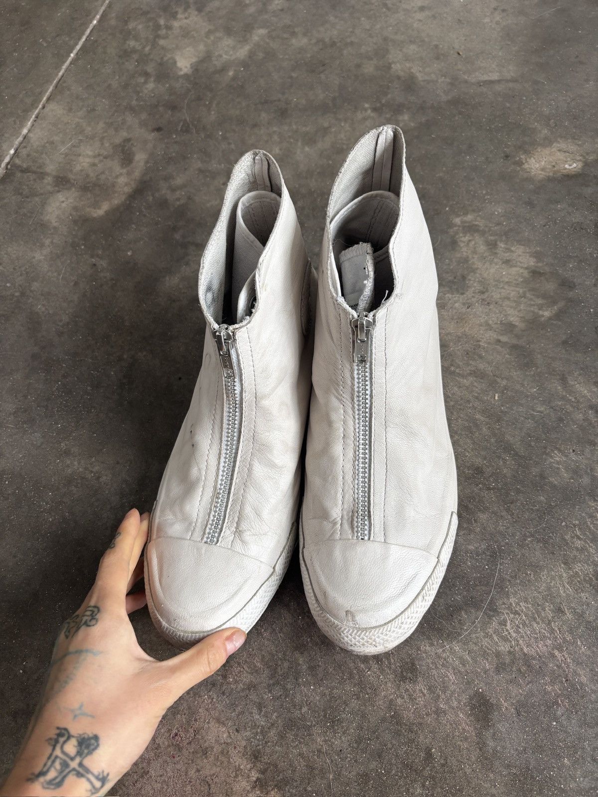 Converse converse x guidi front zip shroud sneaker Size US 7 / IT 37 - 10 Thumbnail
