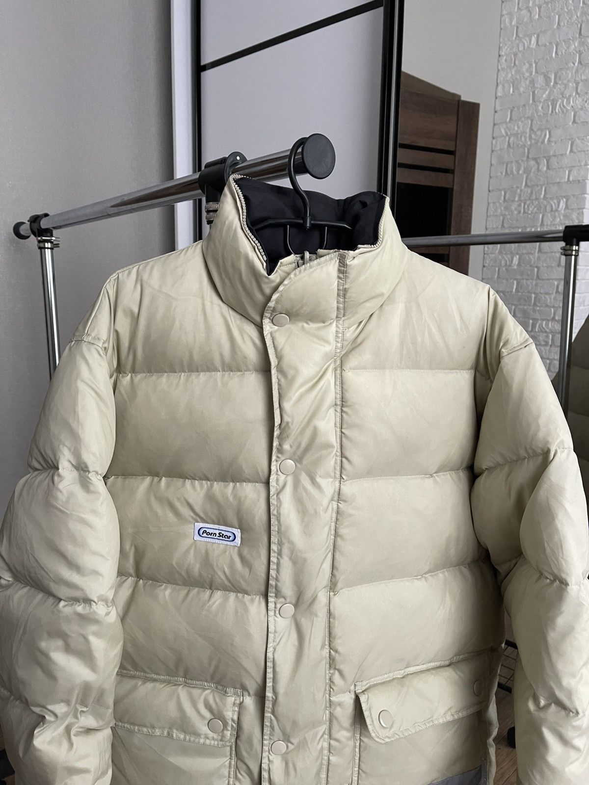 Other Pornstar Vintage Puffer Reversible Down Jacket 90s USA Size US L / EU 52-54 / 3 - 5 Thumbnail