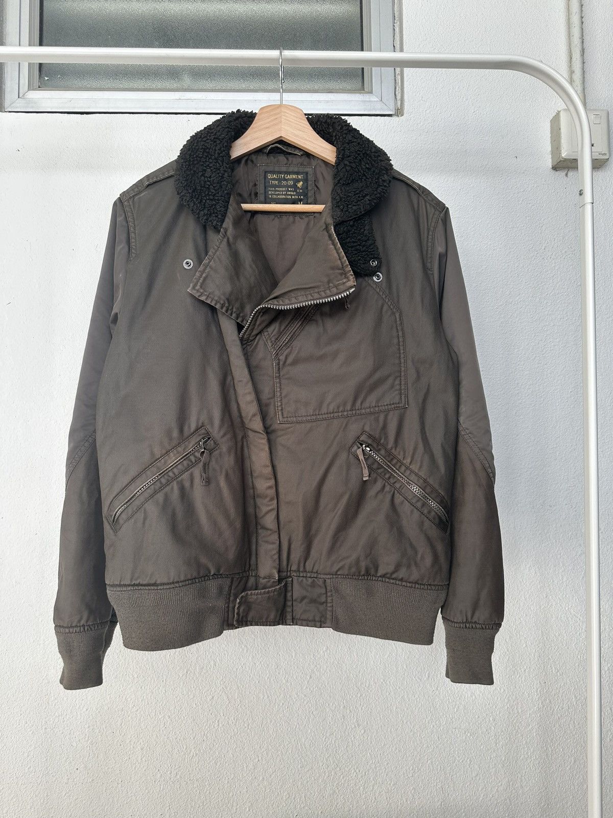 Kiminori Morishita 🔥Rare🔥 AW09/10 Uniqlo by KM flight Jacket Size US M / EU 48-50 / 2 - 11 Thumbnail