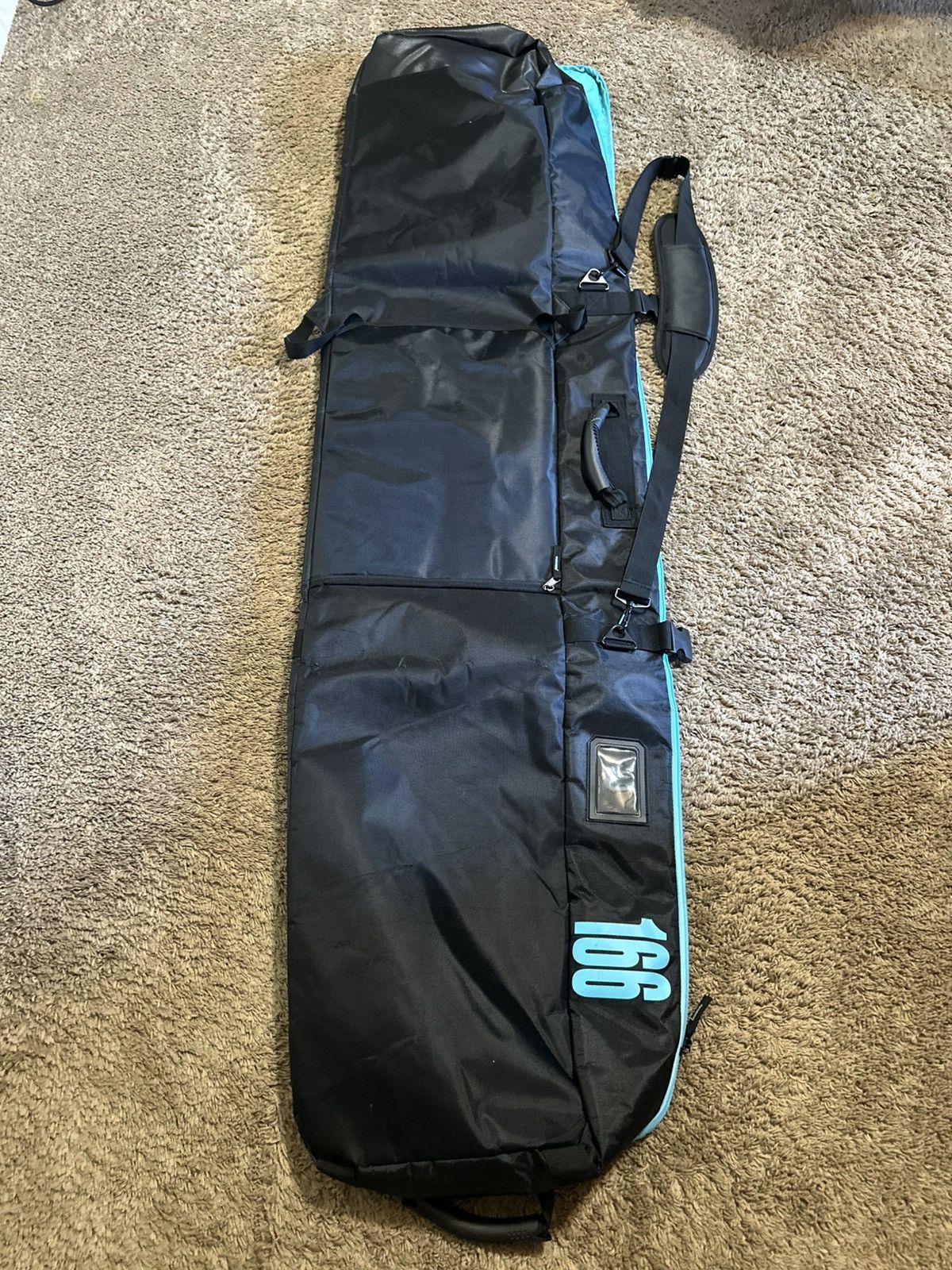 Other Vintage Snowboarding padded travel bag “snow power” Size US L / EU 52-54 / 3 - 5 Thumbnail