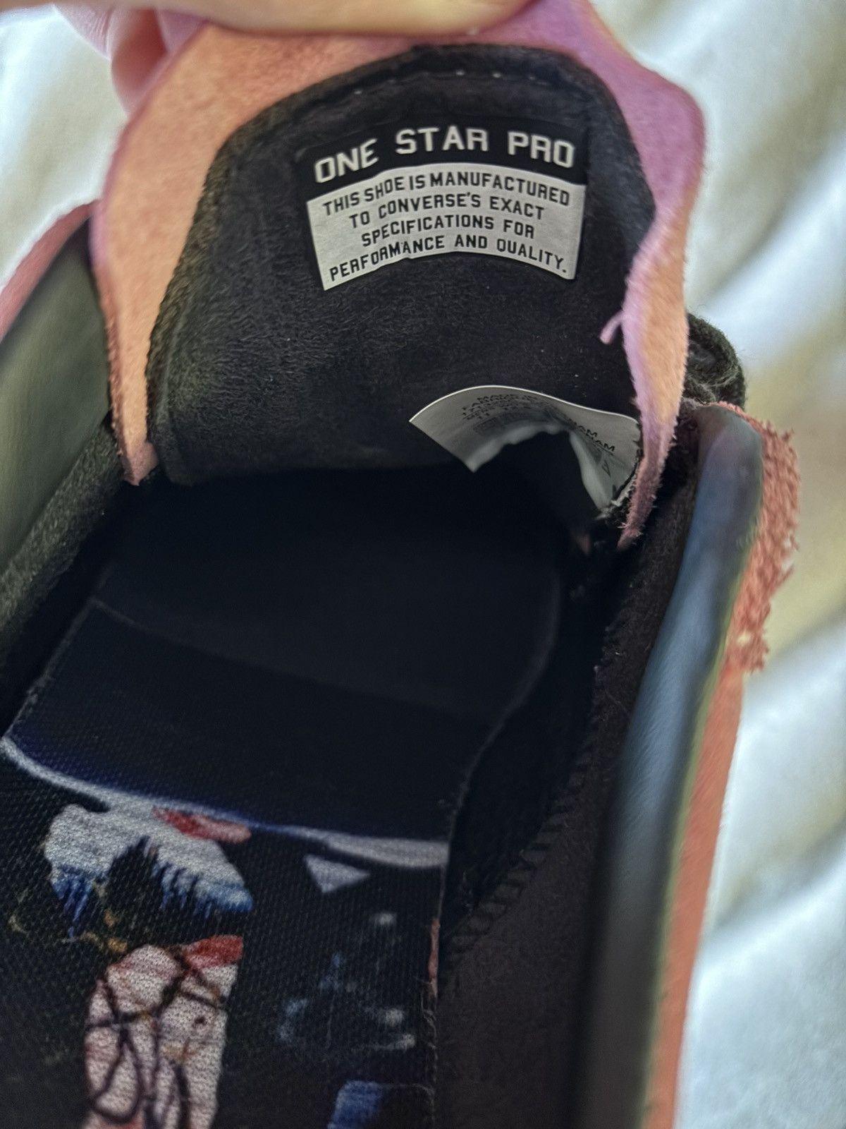 Converse Converse x Sean Pablo Low-Top Pink Sneakers w/ Leopard Print Size US 11 / EU 44 - 12 Thumbnail