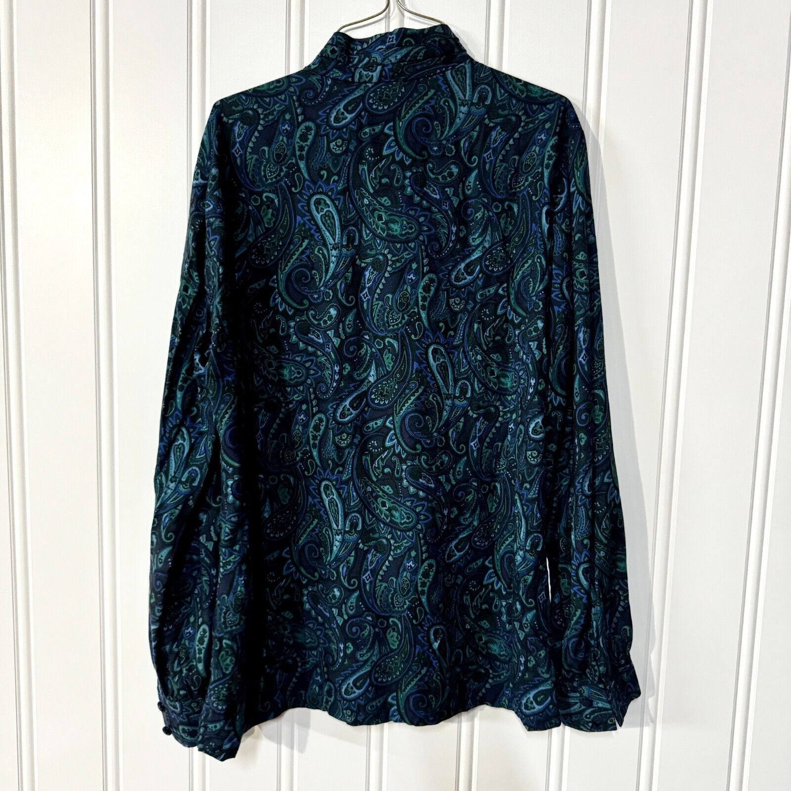 Pendleton Vintage Pendleton Rayon Skirt + Button Shirt Suit Set Size 8 Size M / US 6-8 / IT 42-44 - 6 Thumbnail