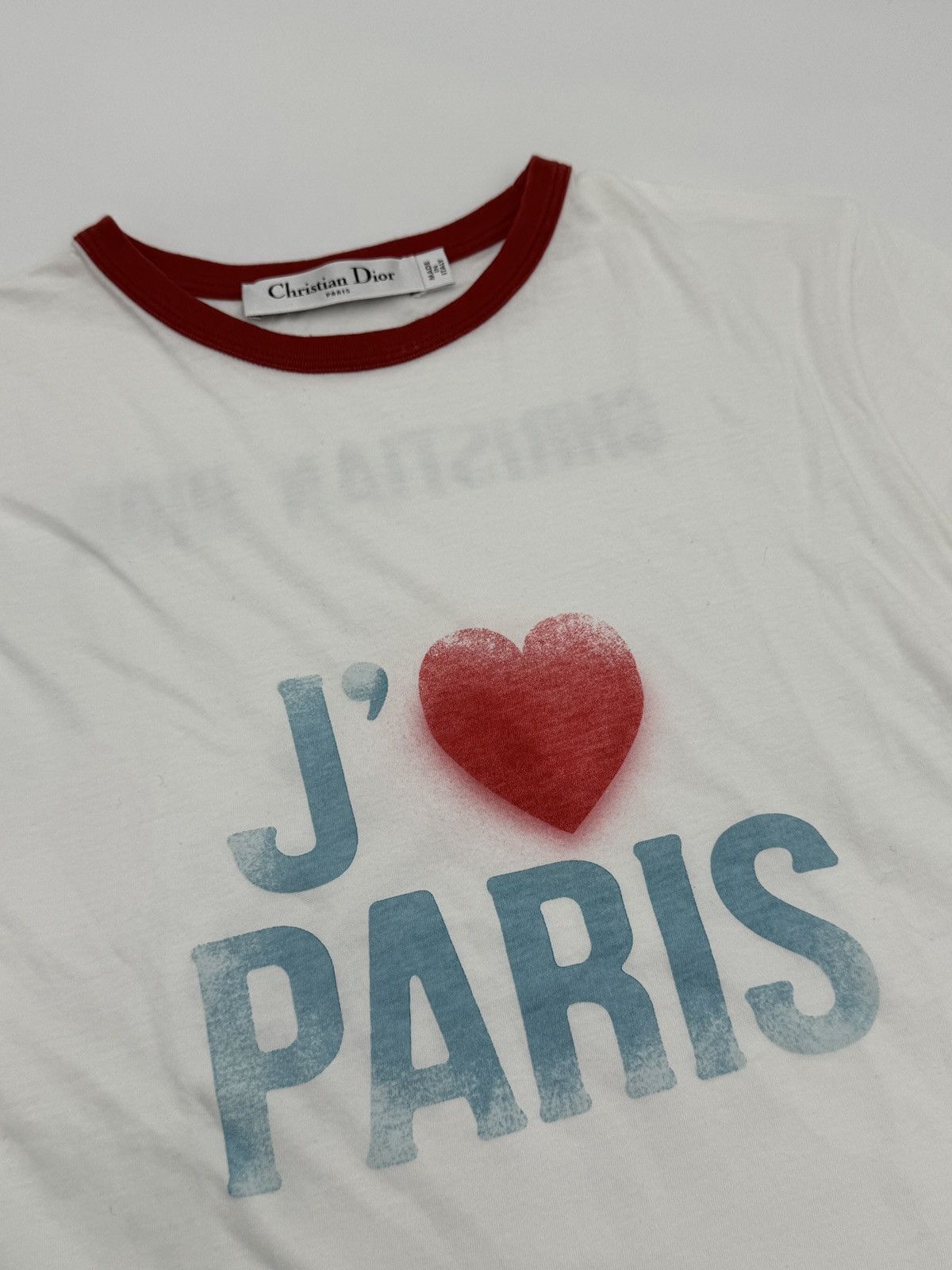 Dior Dior J’Adore Paris t-shirt XS Size XS / US 0-2 / IT 36-38 - 5 Thumbnail
