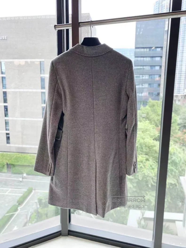 Max Mara Max Mara Grey wool coat Size XS / US 0-2 / IT 36-38 - 3 Thumbnail