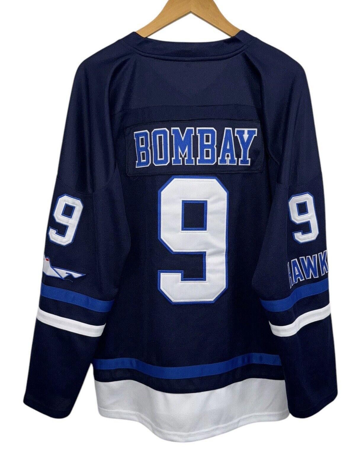 Disney Disney The Mighty Ducks Bombay #9 Stitched Hockey Jersey M Size US M / EU 48-50 / 2 - 2 Thumbnail