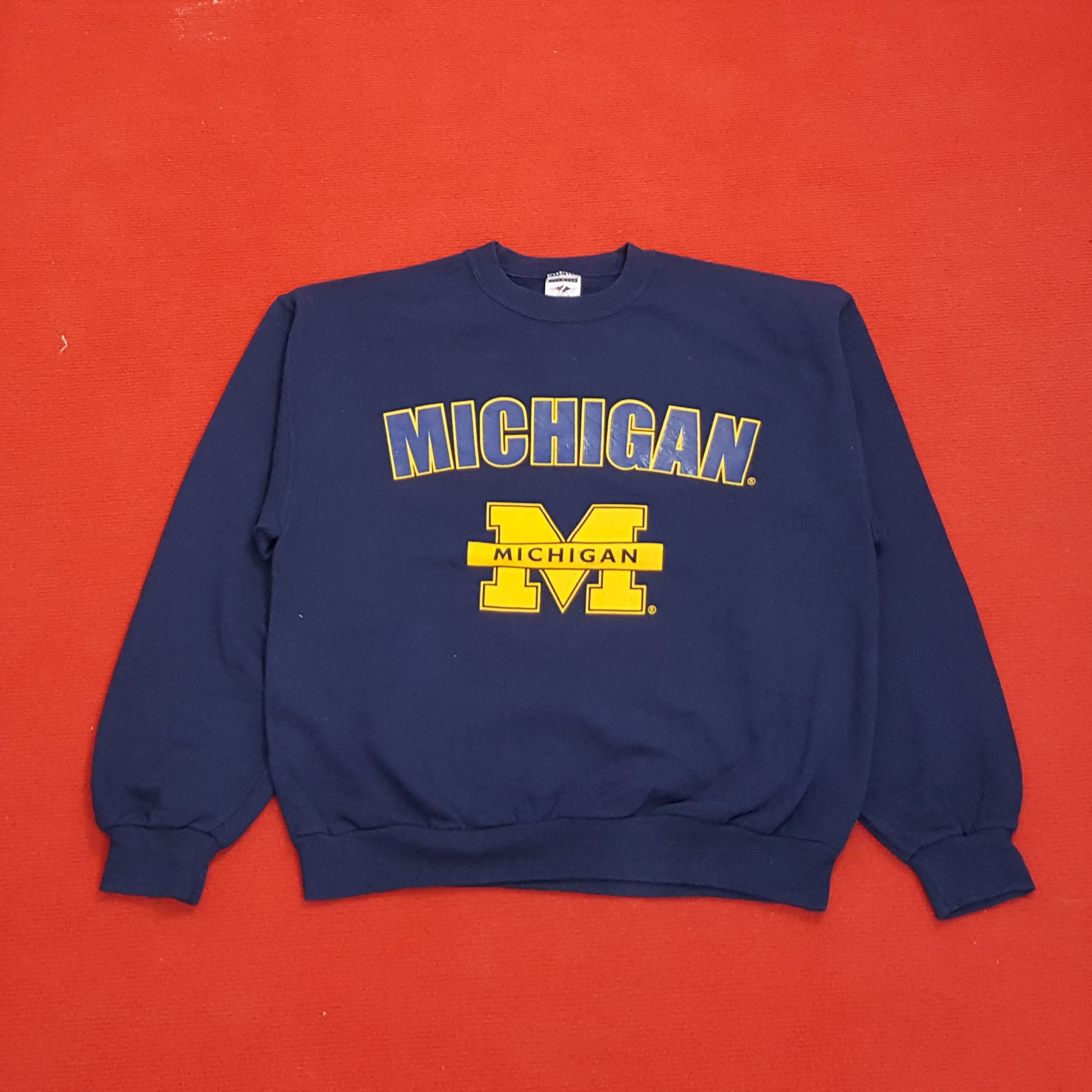 Vintage Michigan Center Design Vintage Sweatshirt Size US M / EU 48-50 / 2 - 1 Thumbnail