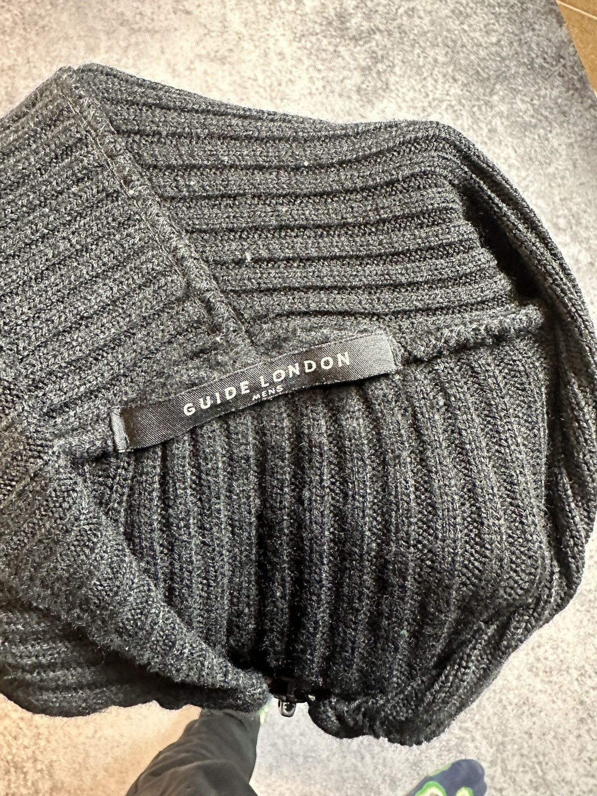 Other Y2K Logo Avant Garde Vintage Knit Zip Up Hoodie Streetwear L Size US M / EU 48-50 / 2 - 5 Thumbnail