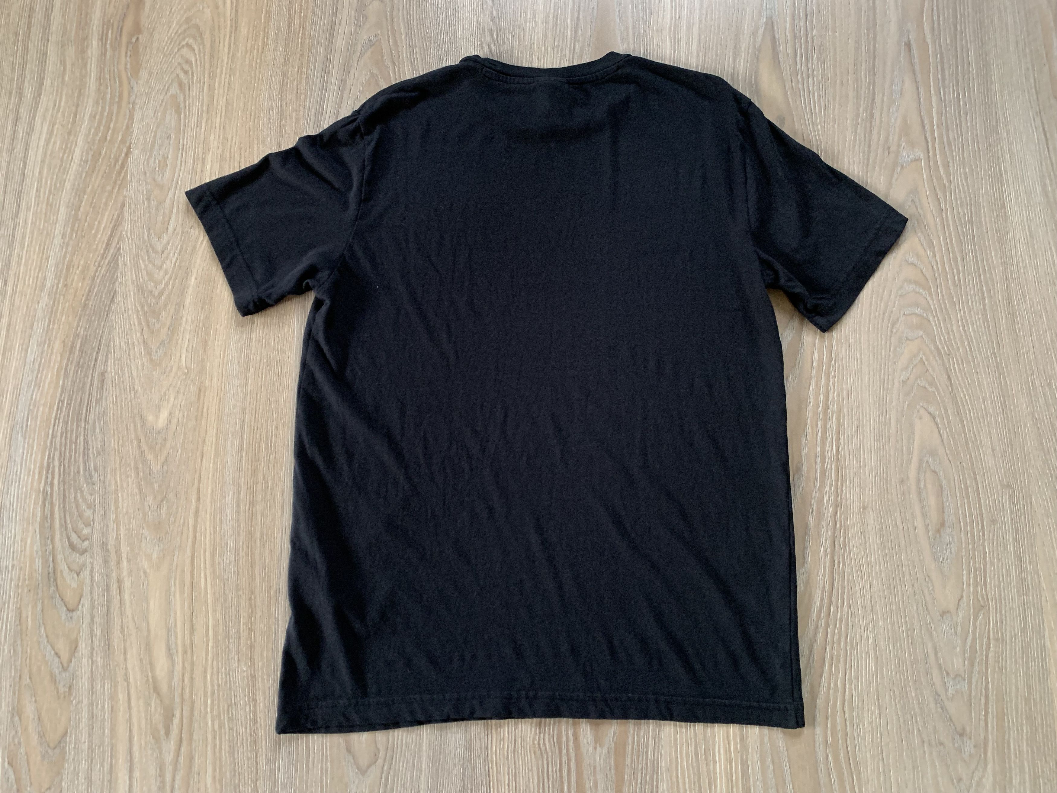 Champion Champion Cotton Black Basic Mini Logo T-Shirt Size US M / EU 48-50 / 2 - 3 Thumbnail