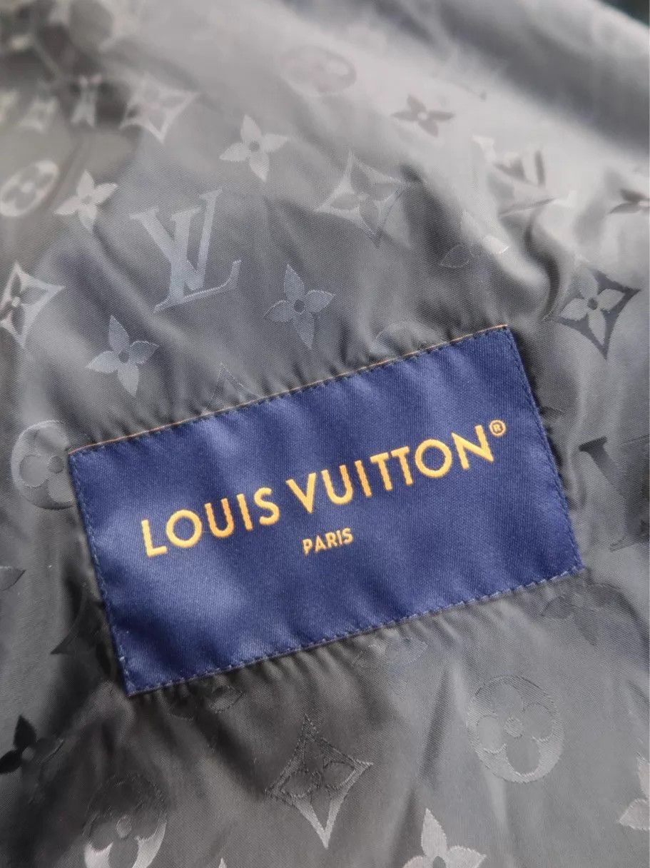 Louis Vuitton LOUIS VUITTON gray logo lining teddy jacket XL Size US XL / EU 56 / 4 - 4 Thumbnail