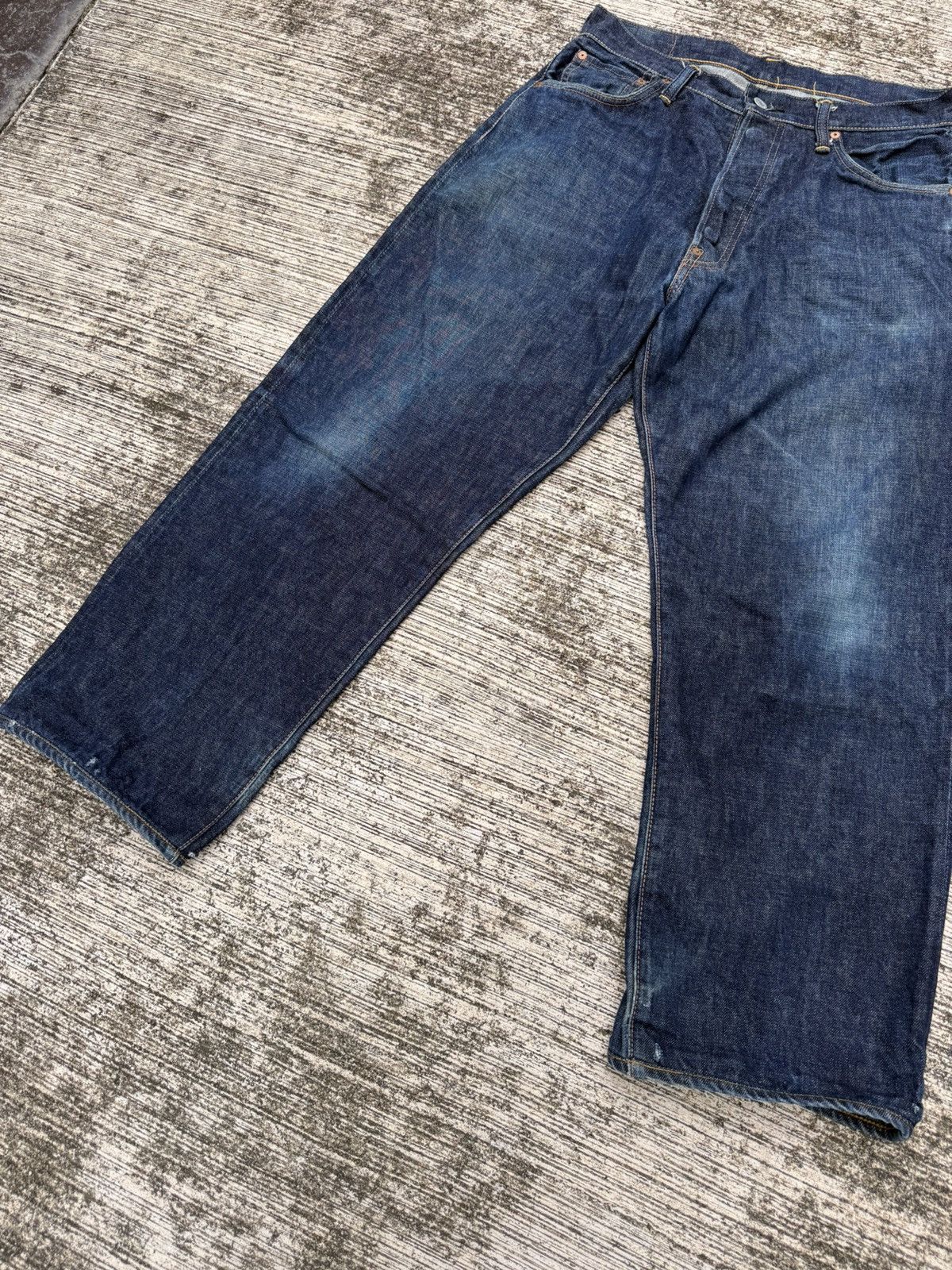 Evisu Evisu Japan Lot 2001 Selvedge Jeans Yellow Seagull Arcuate Size US 32 / EU 48 - 8 Thumbnail