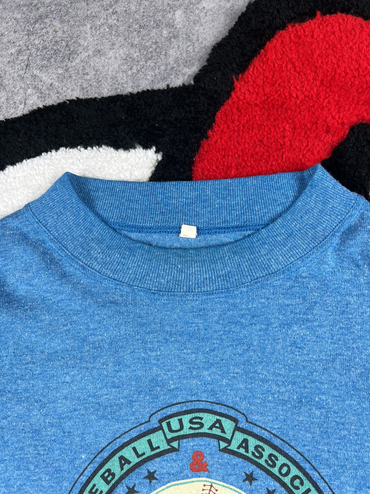Vintage Vintage 80s WBL Baseball USA League Boston Y2K Sweatshirt Size US XL / EU 56 / 4 - 12 Thumbnail