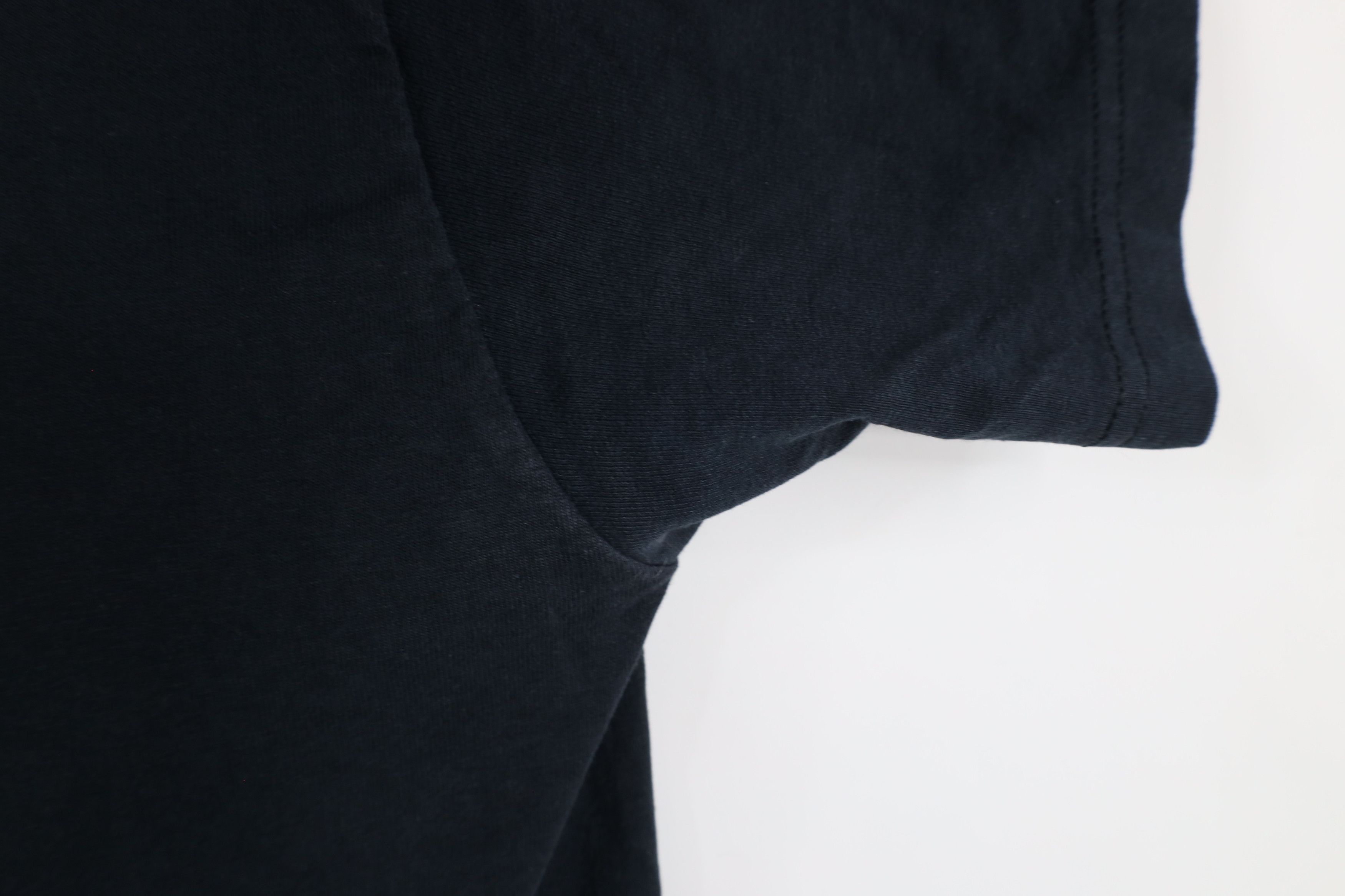 Vintage Vintage 90s Streetwear Blank Short Sleeve T-Shirt Black Size US S / EU 44-46 / 1 - 6 Thumbnail