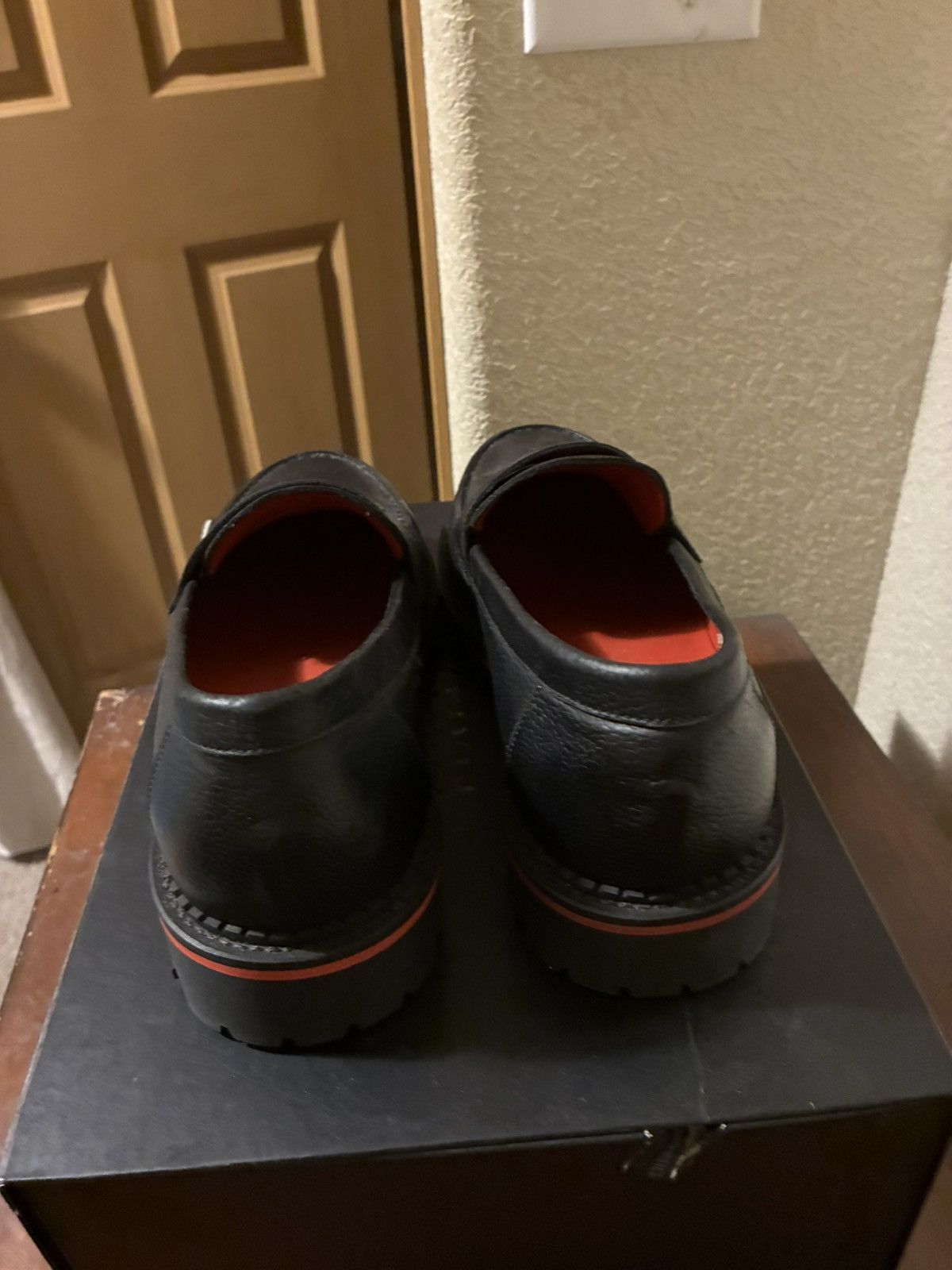 Fugazi Fugazi Black Leather Loafers Size US 10 / EU 43 - 8 Thumbnail