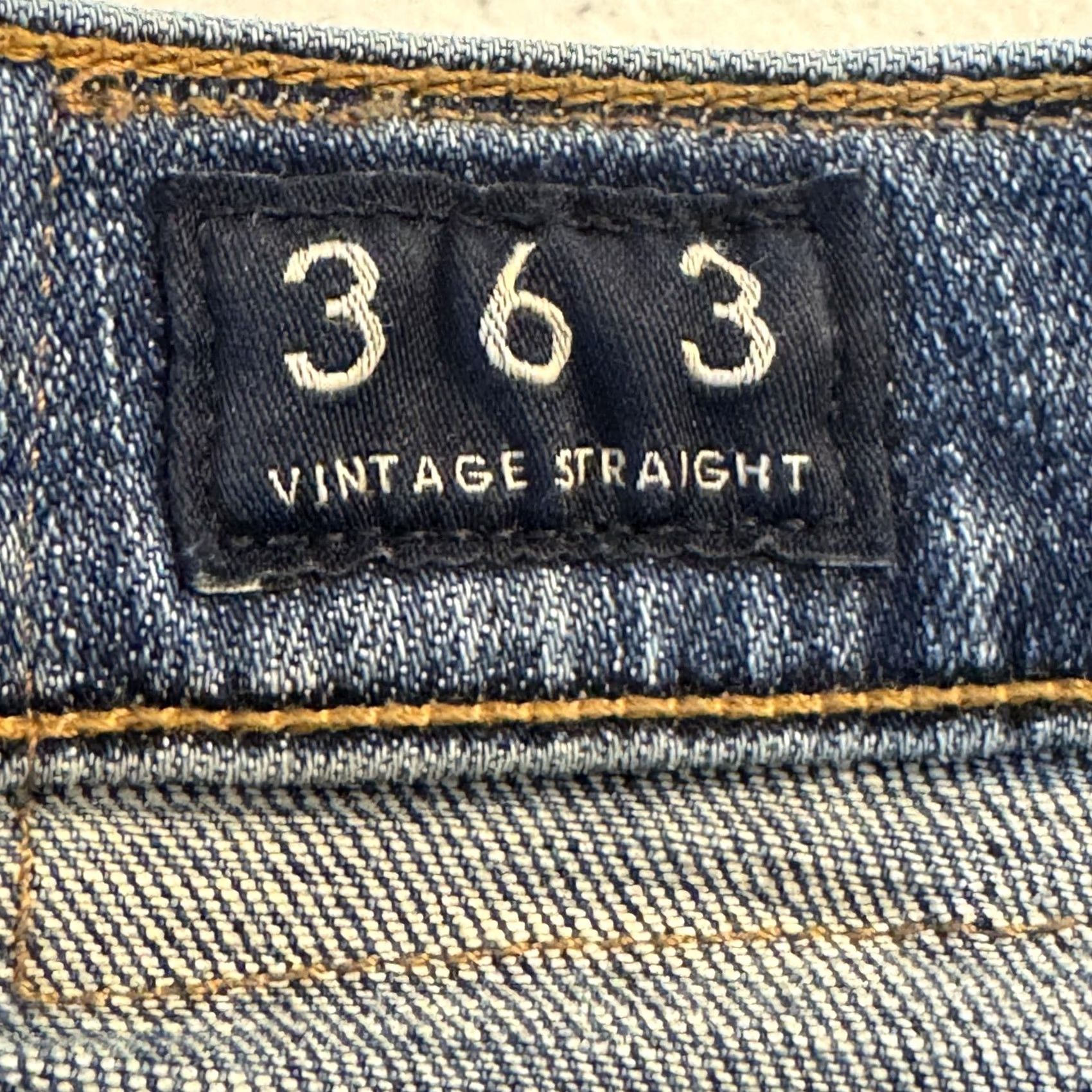 Lucky Brand Lucky Brand 363 Vintage Straight Blue Jeans Mens Size 38 - 30in Waist Size US 38 / EU 54 - 4 Thumbnail