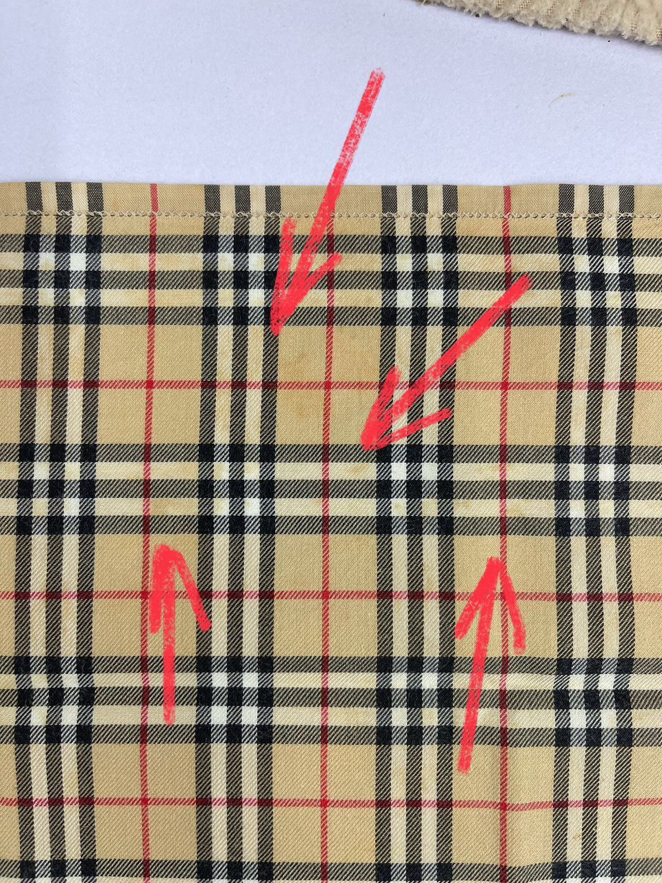 Burberry Burberry Nova Check Handkerchief/Neckerchief/Bandana-KD3273 Size ONE SIZE - 6 Thumbnail