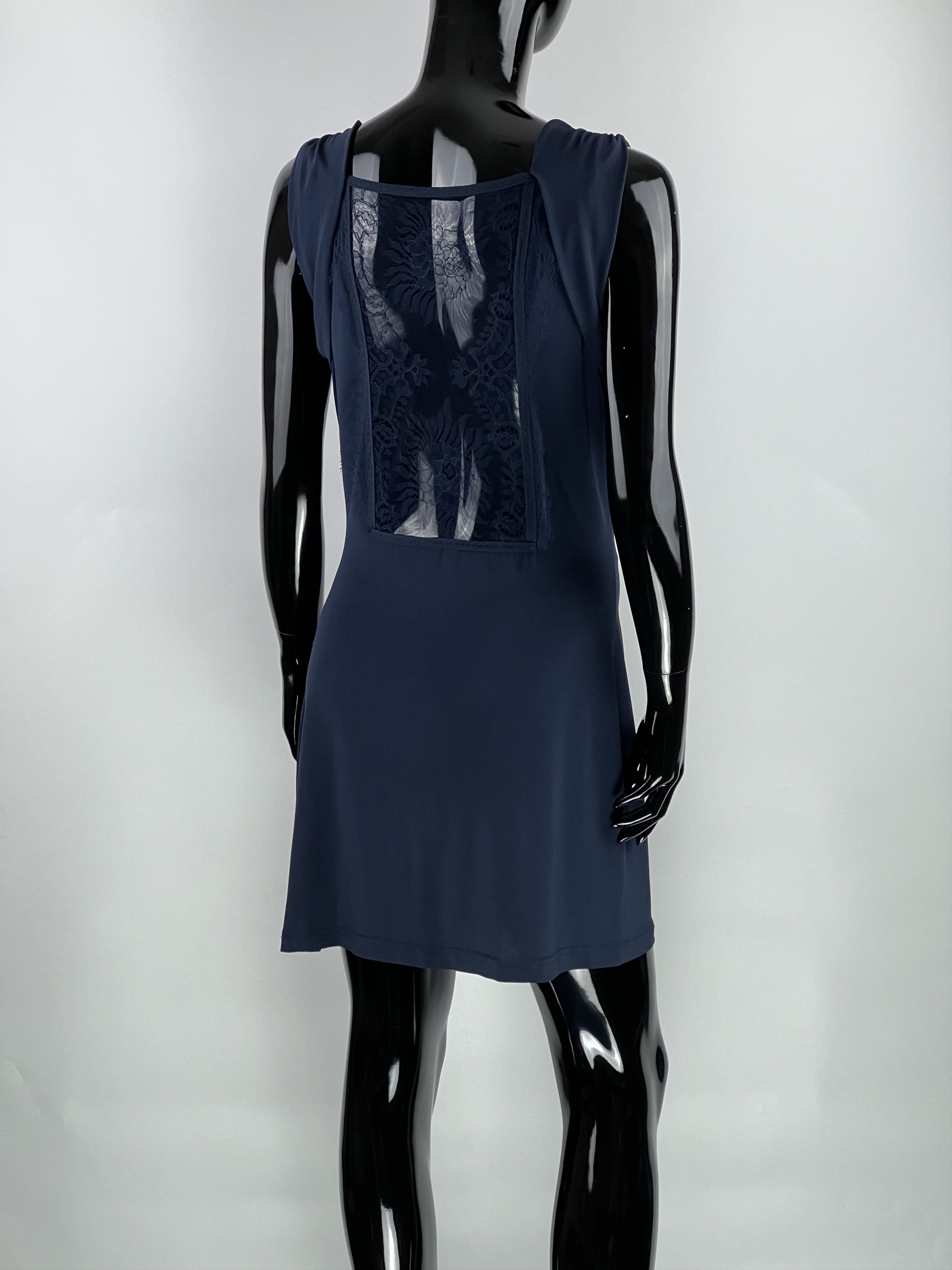 RED Valentino Red Valentino Sleeveless Mini Dress Lace Tulle Back Size XS Size XS / US 0-2 / IT 36-38 - 2 Thumbnail