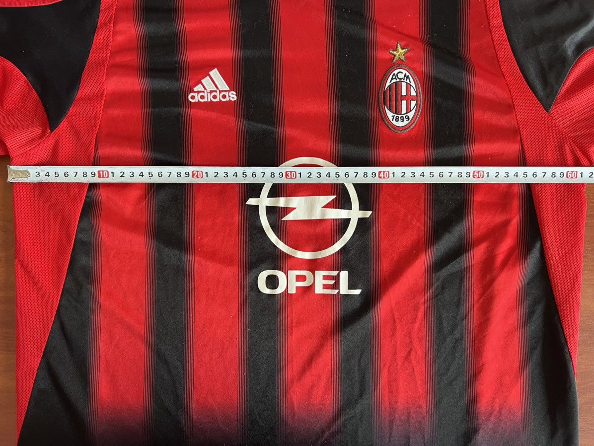Adidas 2004/05 Adidas AC Milan #7 SHEVCHENKO Home Soccer Jersey XL Size US XL / EU 56 / 4 - 21 Thumbnail