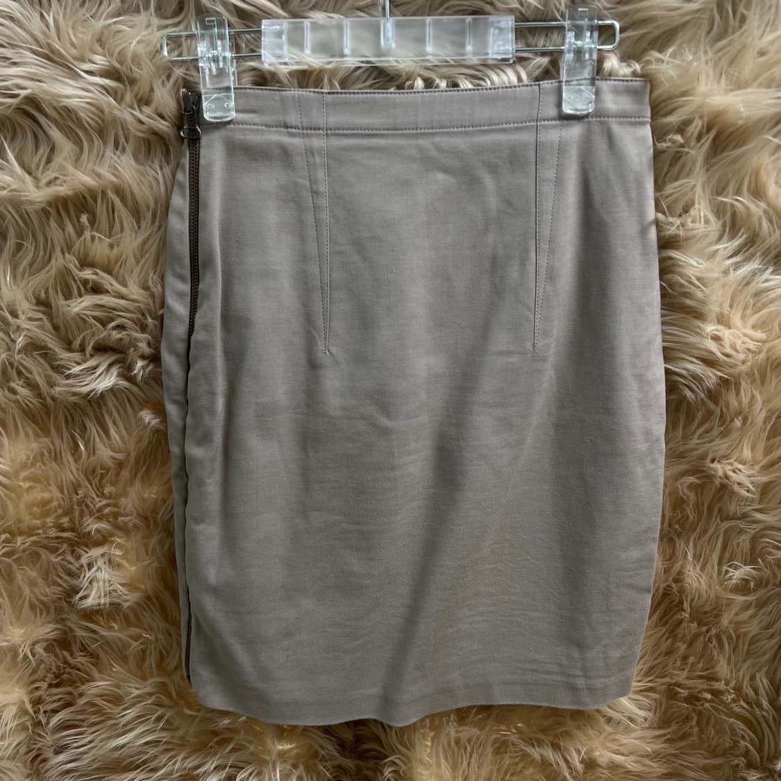 Alexander Wang Alexander Wang side zipper skirt beige Size 25" / US 0 / IT 36 - 4 Thumbnail