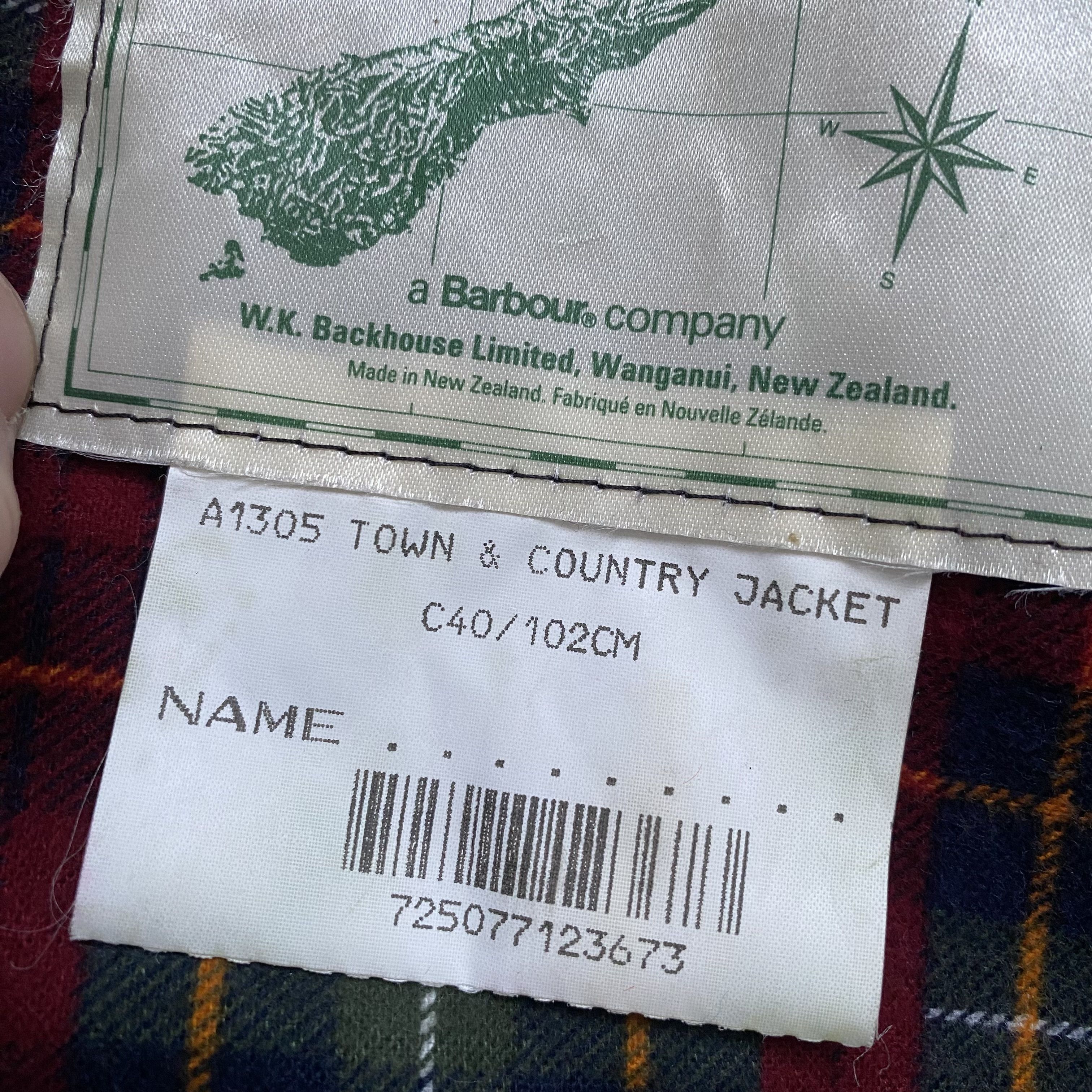 Barbour RARE Vintage 80-90s Waxed Barbour Backhouse Jaket Size US M / EU 48-50 / 2 - 11 Thumbnail