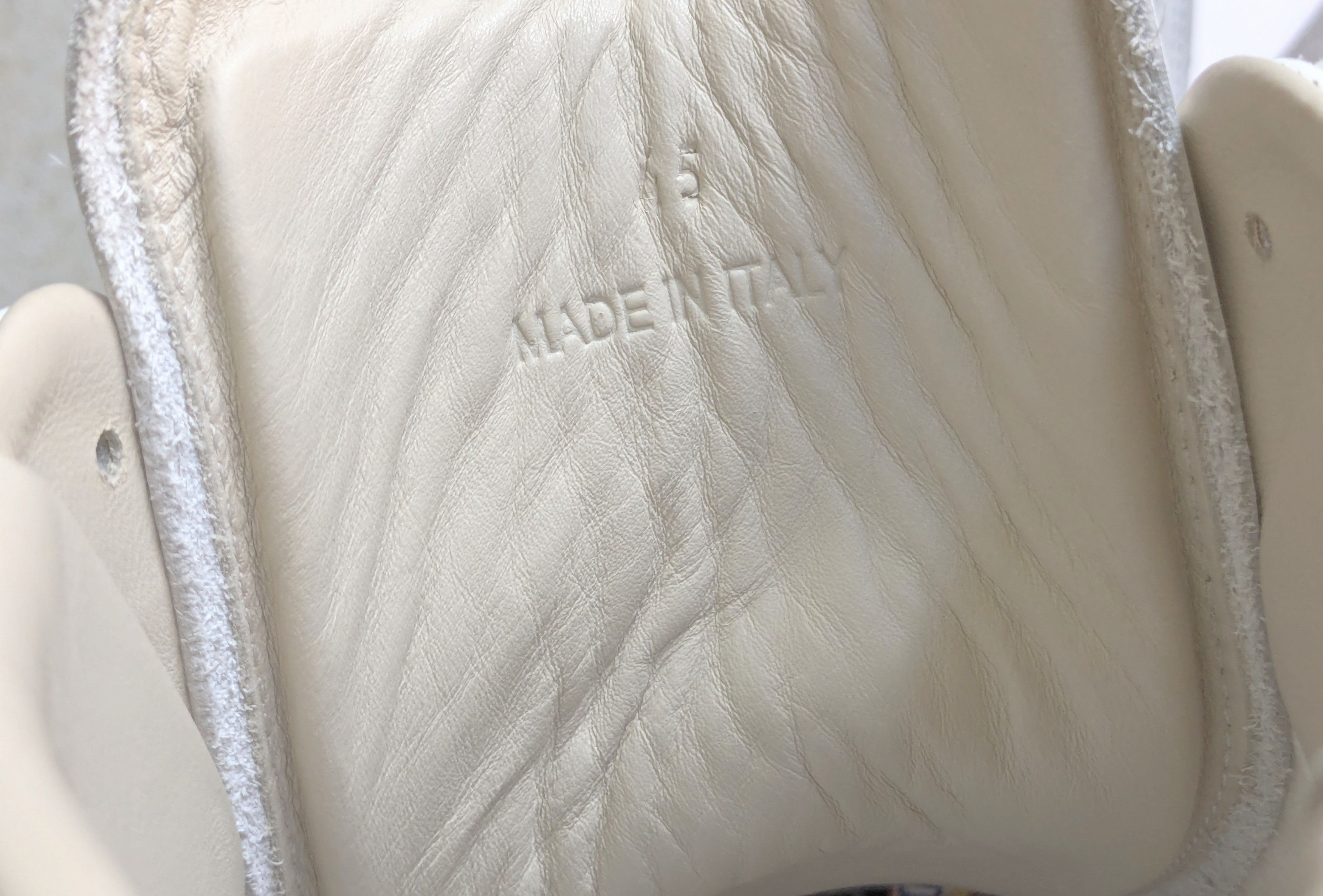 Maison Margiela Maison Margiela GAT White Gray 12 45 High Suede Leather Size US 12 / EU 45 - 14 Thumbnail
