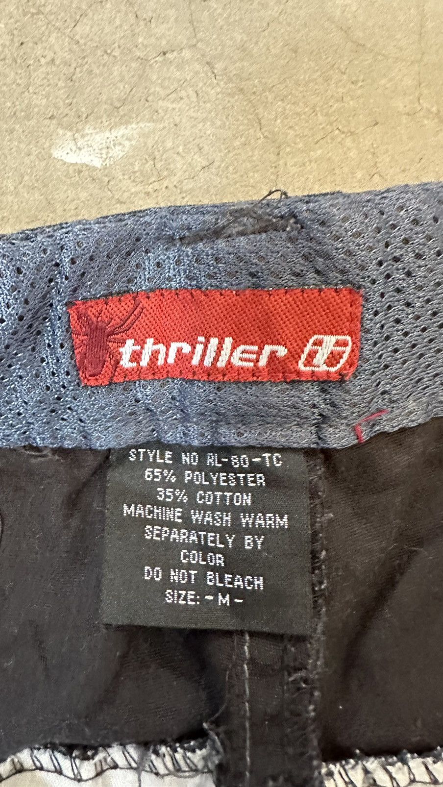 Vintage VINTAGE THRILLER CARGO TACTICAL PANT Size US 38 / EU 54 - 10 Thumbnail