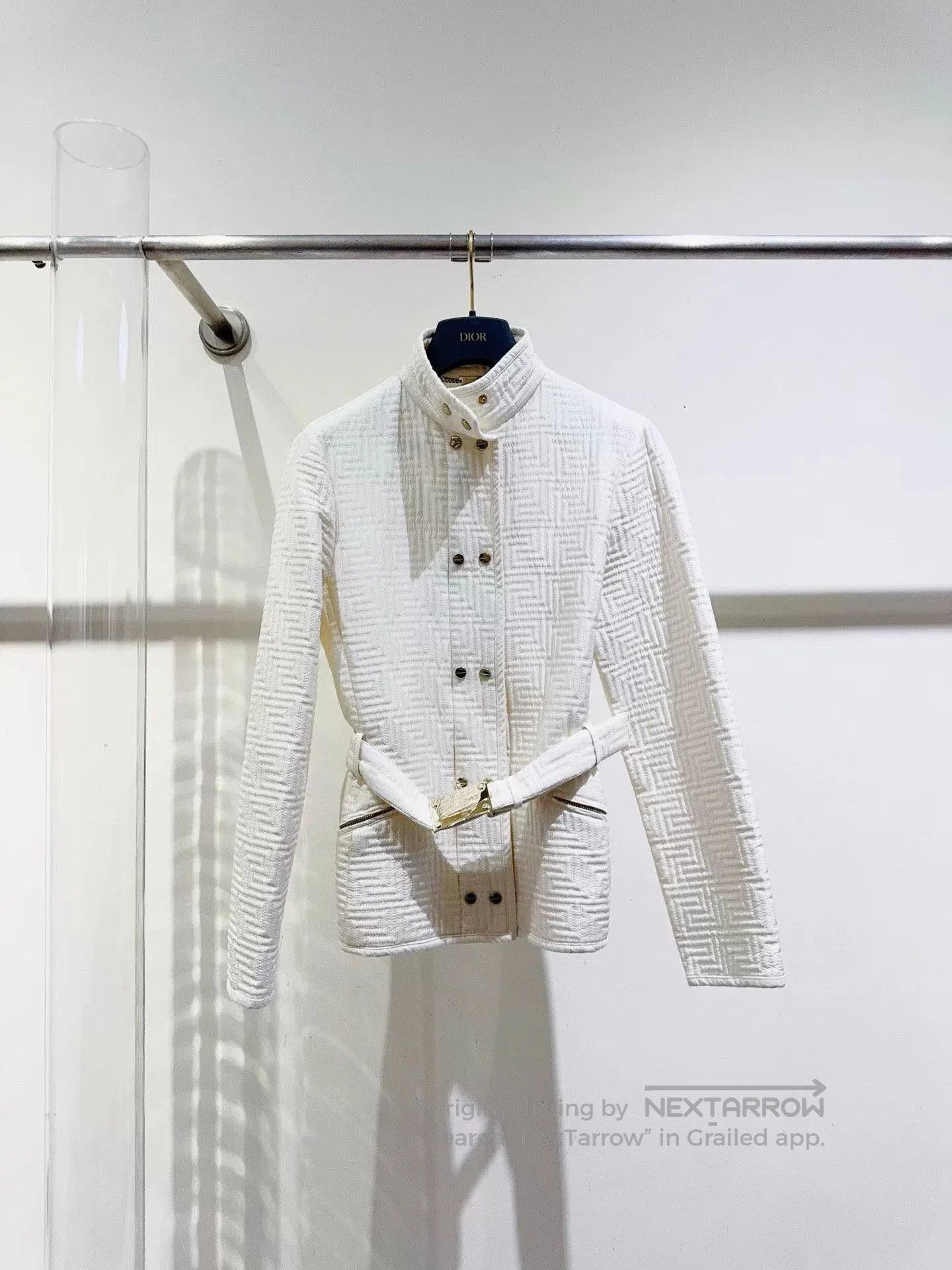 Versace Versace Coat with Belt. Size S / US 4 / IT 40 - 1 Thumbnail