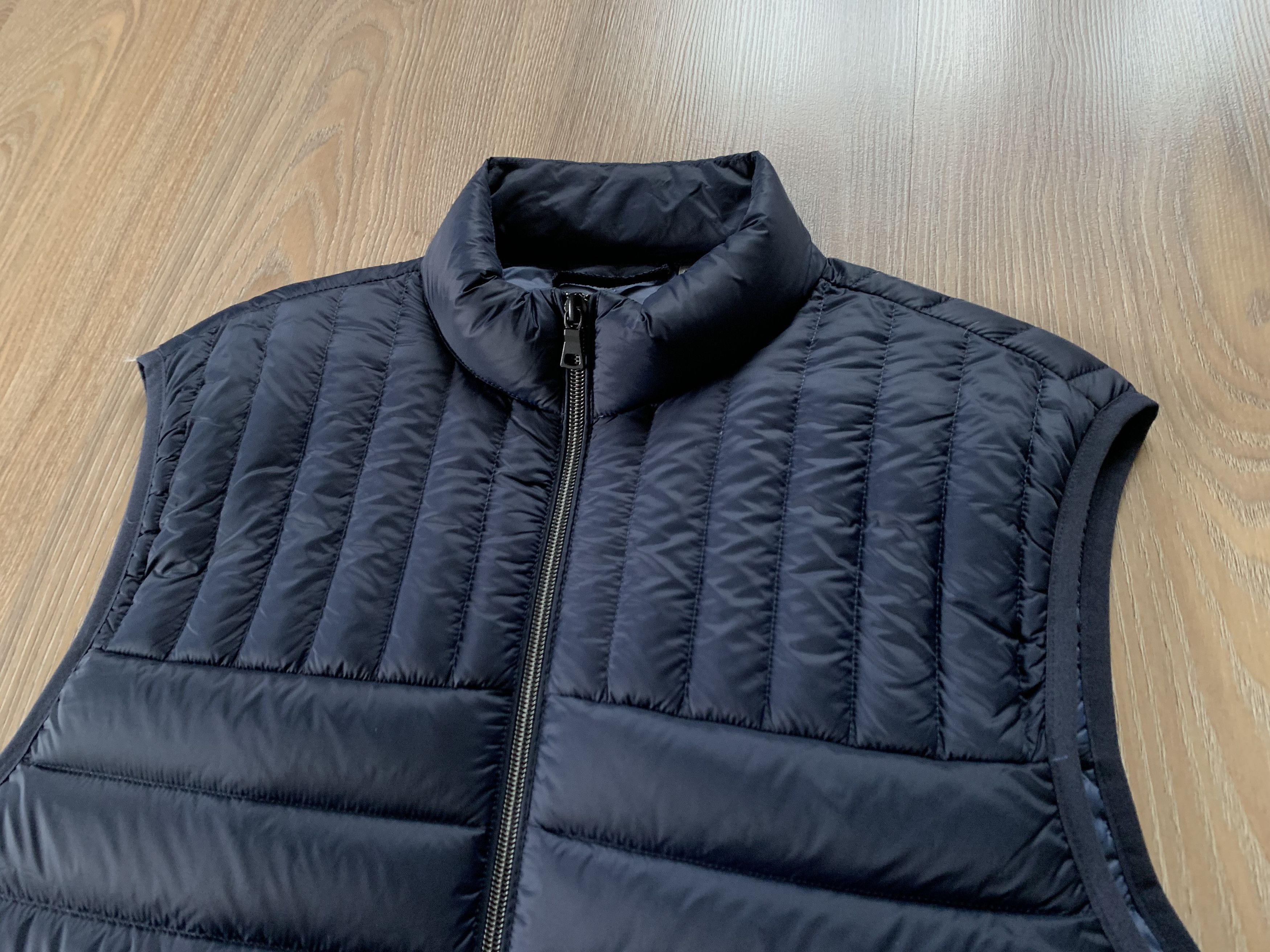 Marks & Spencer Marks & Spencer Mens Basic Blue Down Vest Size US L / EU 52-54 / 3 - 5 Thumbnail