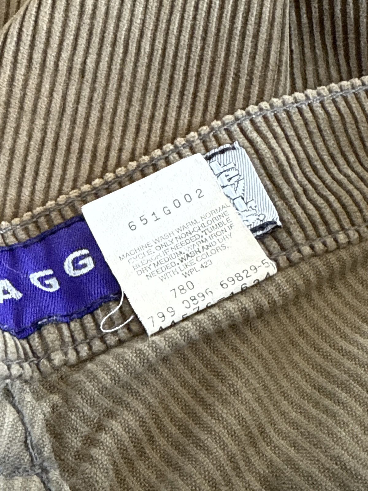 Levi's Vintage 90s Silvertab Baggy Brown Corduroy Size US 33 - 4 Thumbnail