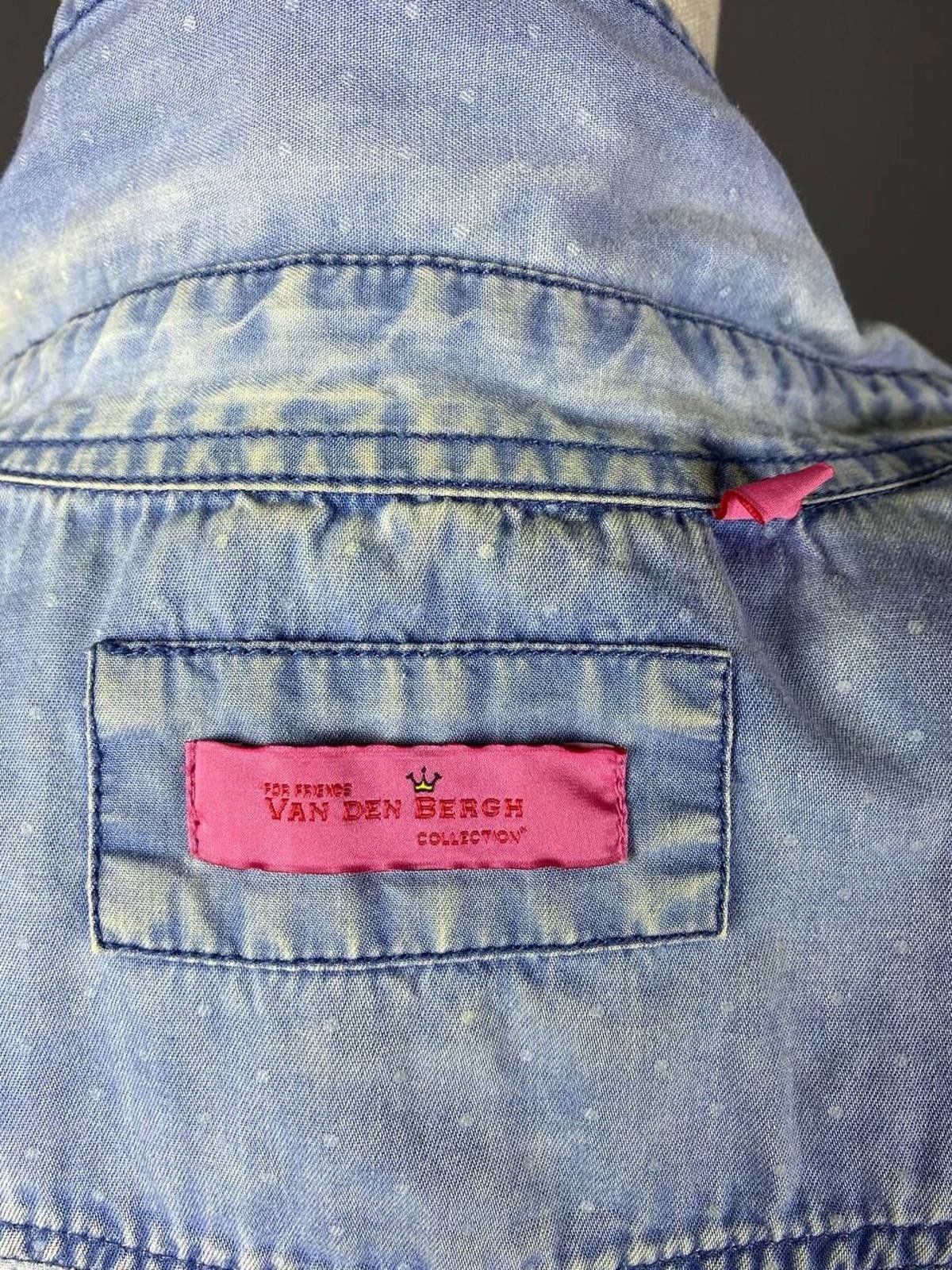 Designer Emily Van Den Bergh Blue Denim Blouse Shirt Size 36 / S Size S / US 4 / IT 40 - 11 Thumbnail