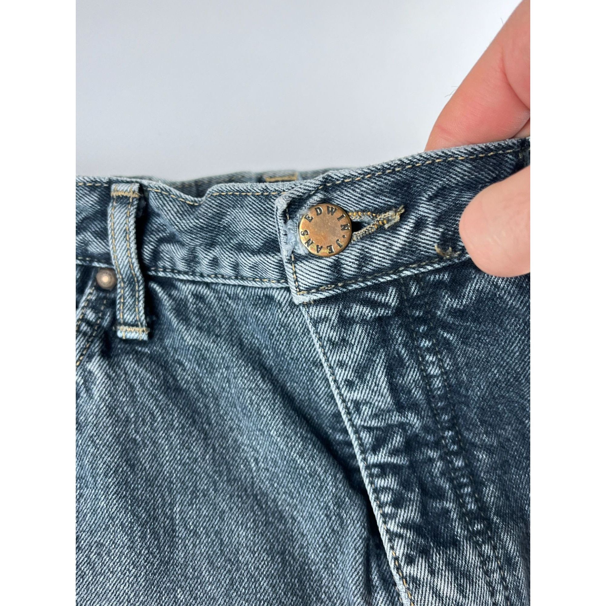 Edwin × Japanese Brand × Vintage Edwin Made In Japan Baggy Jeans Size US 30 / EU 46 - 5 Thumbnail