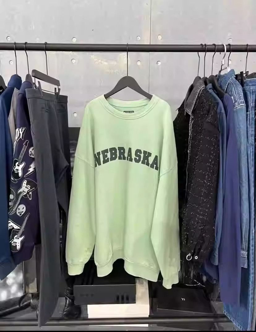 Raf Simons raf simons archive redux mint green sweatshirt Size US M / EU 48-50 / 2 - 1 Thumbnail