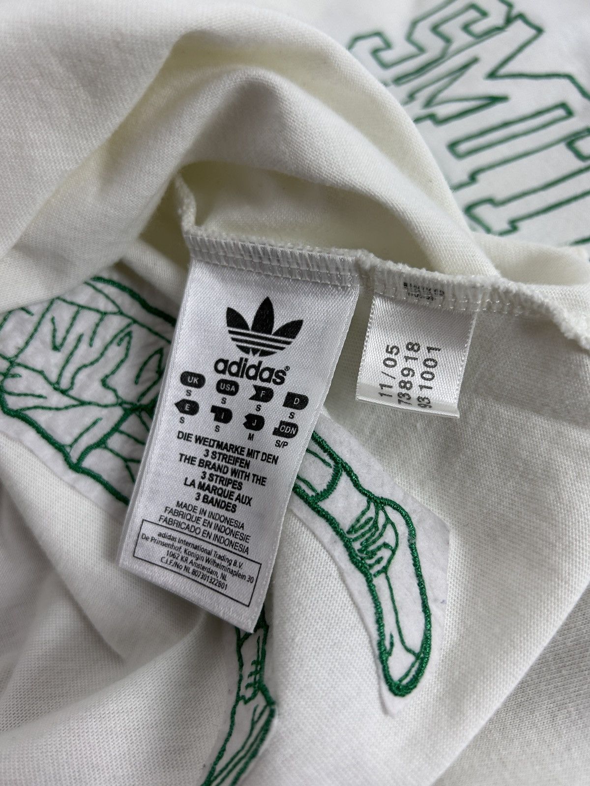 Adidas Vintage Adidas Stan Smith vs Nastase Embroidery Polo Size US S / EU 44-46 / 1 - 11 Thumbnail