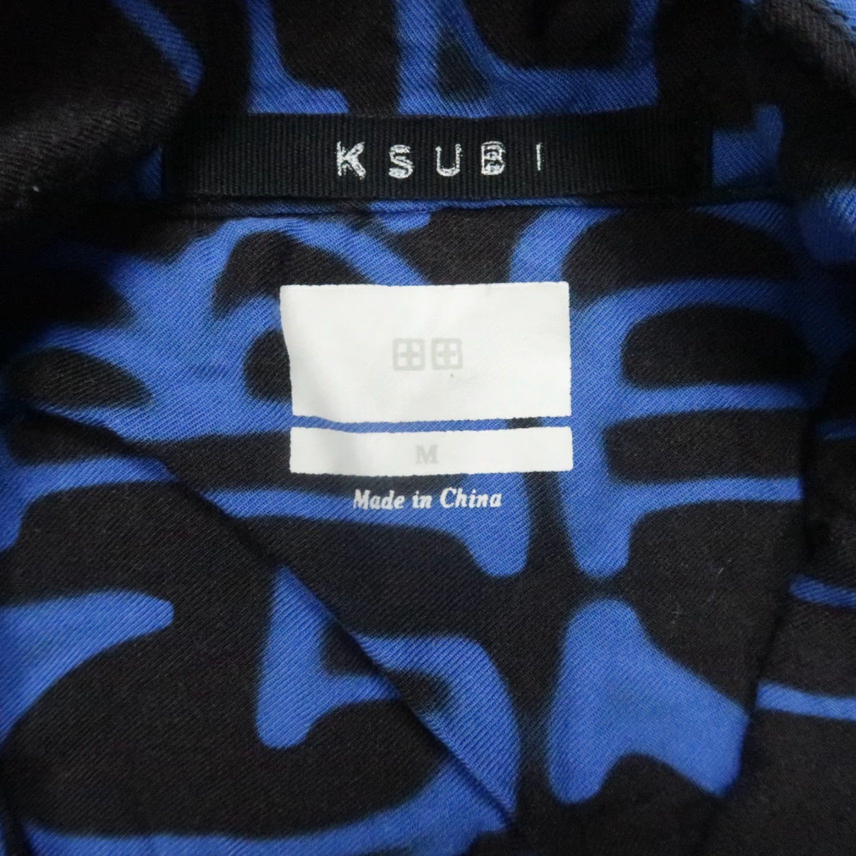 Ksubi VINTAGE KSUBI Men's Shirt Short Sleeve Button-Up Collared Casual Lightweight Black Geometric 90s Mens Size US M / EU 48-50 / 2 - 3 Thumbnail