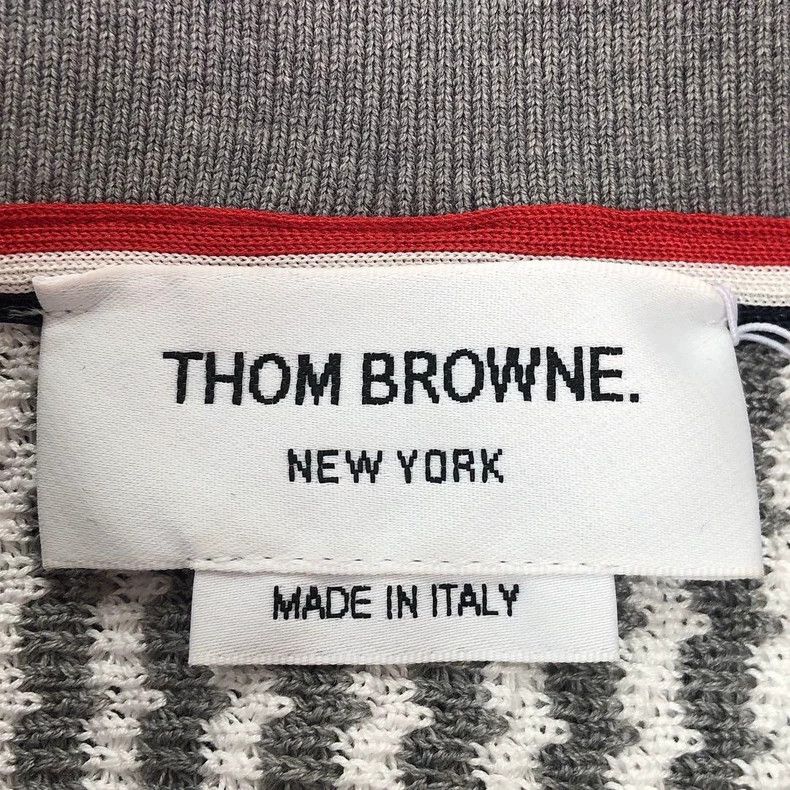 Thom Browne Thom Browne Gray and white striped casual dress Size XS / US 0-2 / IT 36-38 - 5 Thumbnail