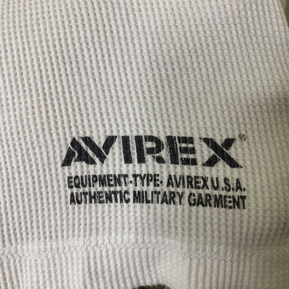 Avirex × Vintage Vintage Y2K PX Avirex Military Garment Box Logo Waffle LS Size US M / EU 48-50 / 2 - 3 Thumbnail