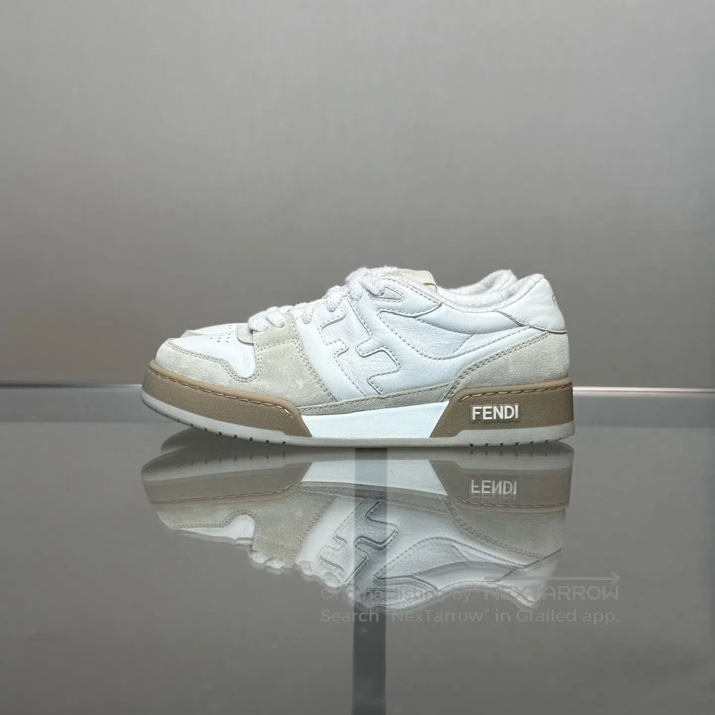 Fendi FENDI Match White Brown shoes Size US 4.5 / IT 34.5 - 5 Thumbnail