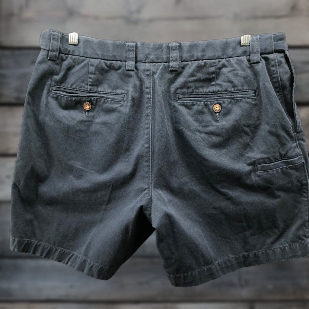 Duluth Trading Company Duluth Trading Chino Shorts Mens 36 Navy Blue 7" Flat Front Durable Work Size US 36 / EU 52 - 1 Thumbnail