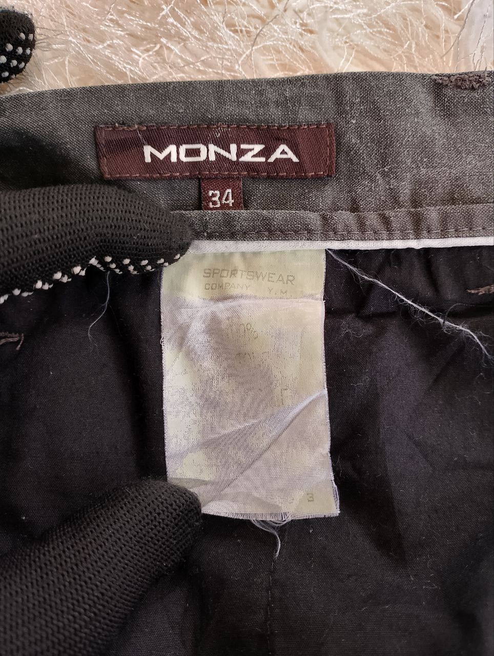 Le Grande Bleu (L.G.B.) MONZA by Rosso Milano Italian Designer Pants Size US 34 / EU 50 - 11 Thumbnail