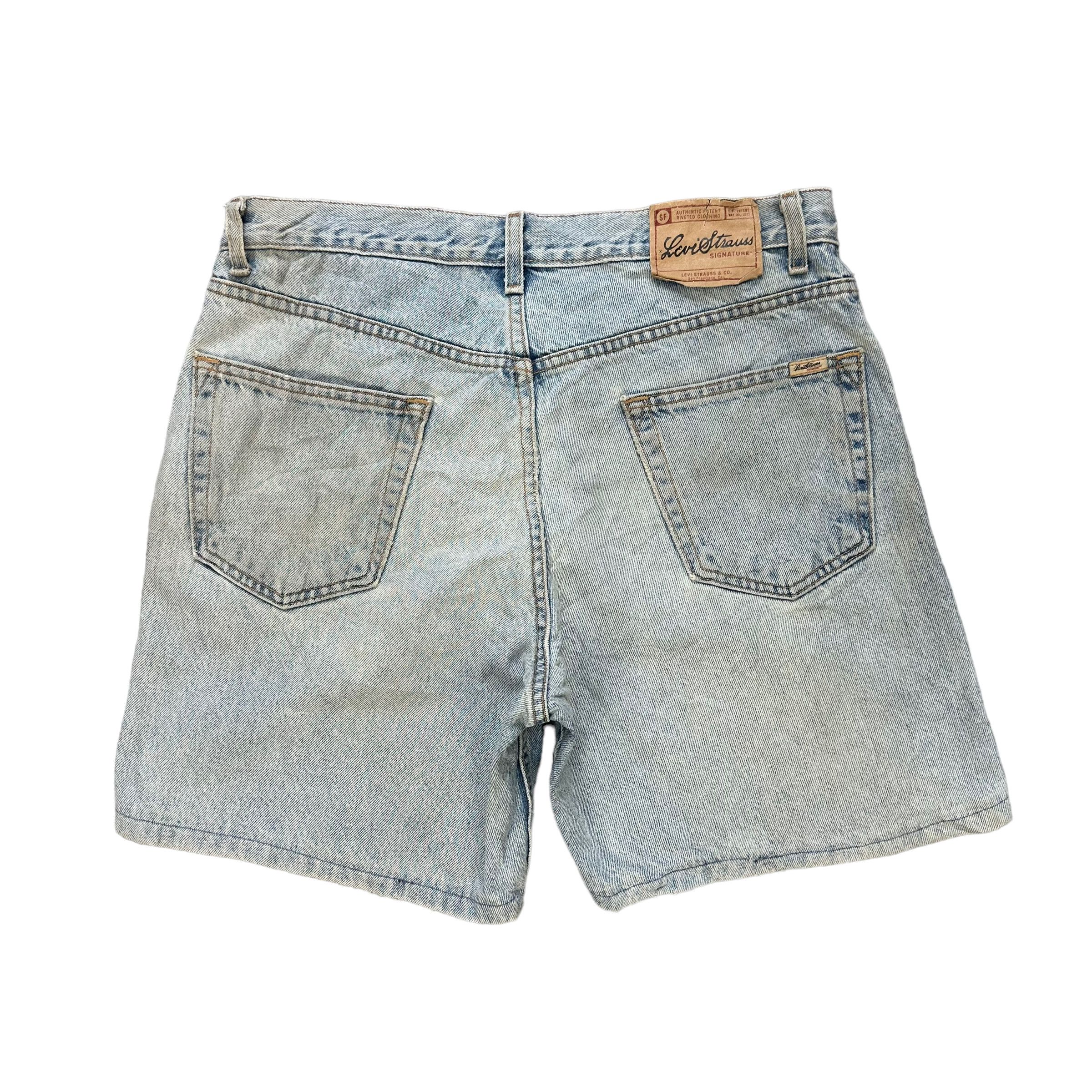 Levi's VINTAGE TRASHED LEVIS STRAUSS SHORT JEANS #8398-007 Size US 35 - 11 Thumbnail