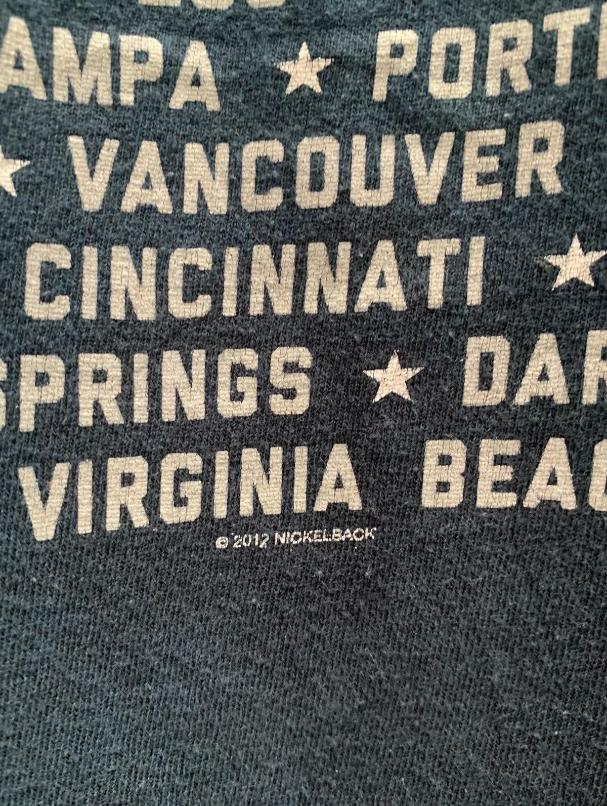 Band Tees NICKELBACK Here and Now Tour 2012 Size US XL / EU 56 / 4 - 3 Thumbnail